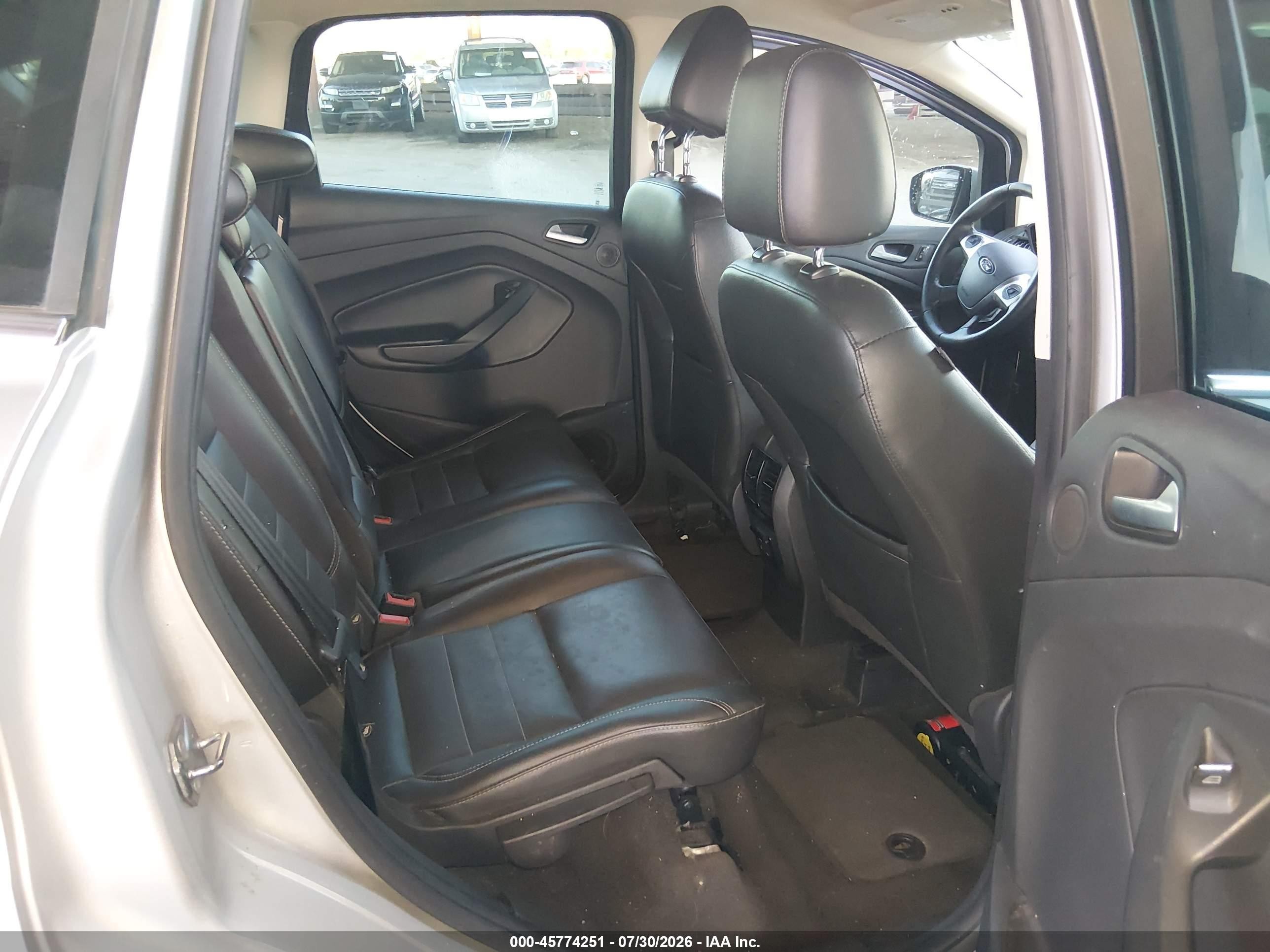 2014 Ford C-max Energi Sel Silver vin: 1FADP5CU2EL519023