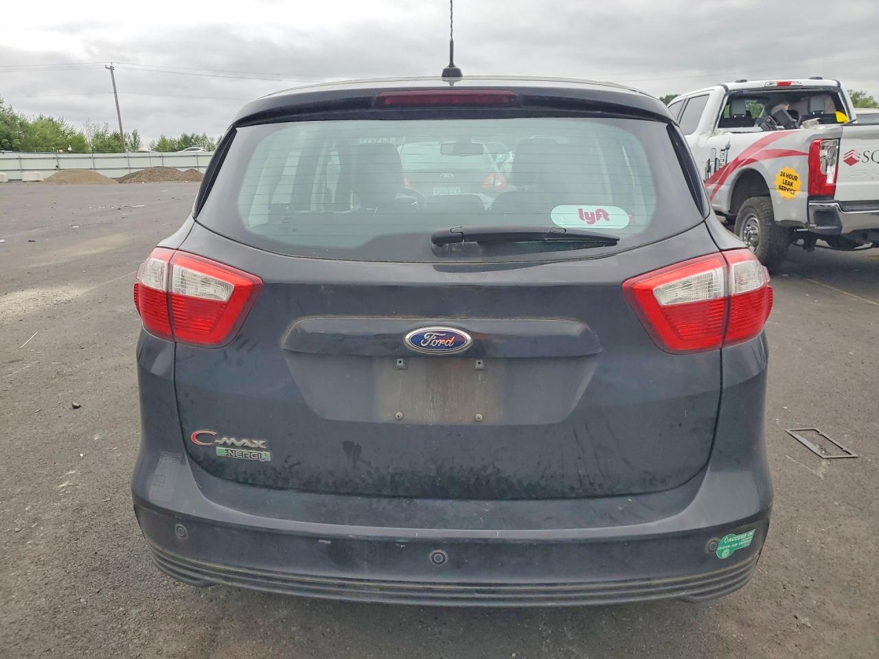 2015 Ford C-max Premium Sel Black vin: 1FADP5CU2FL100252