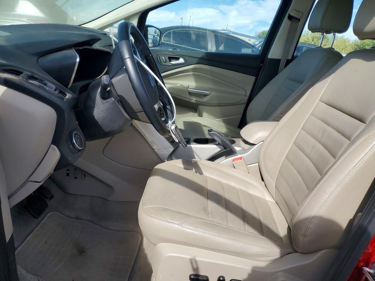 2015 Ford C-max Premium Sel Красный vin: 1FADP5CU2FL112255
