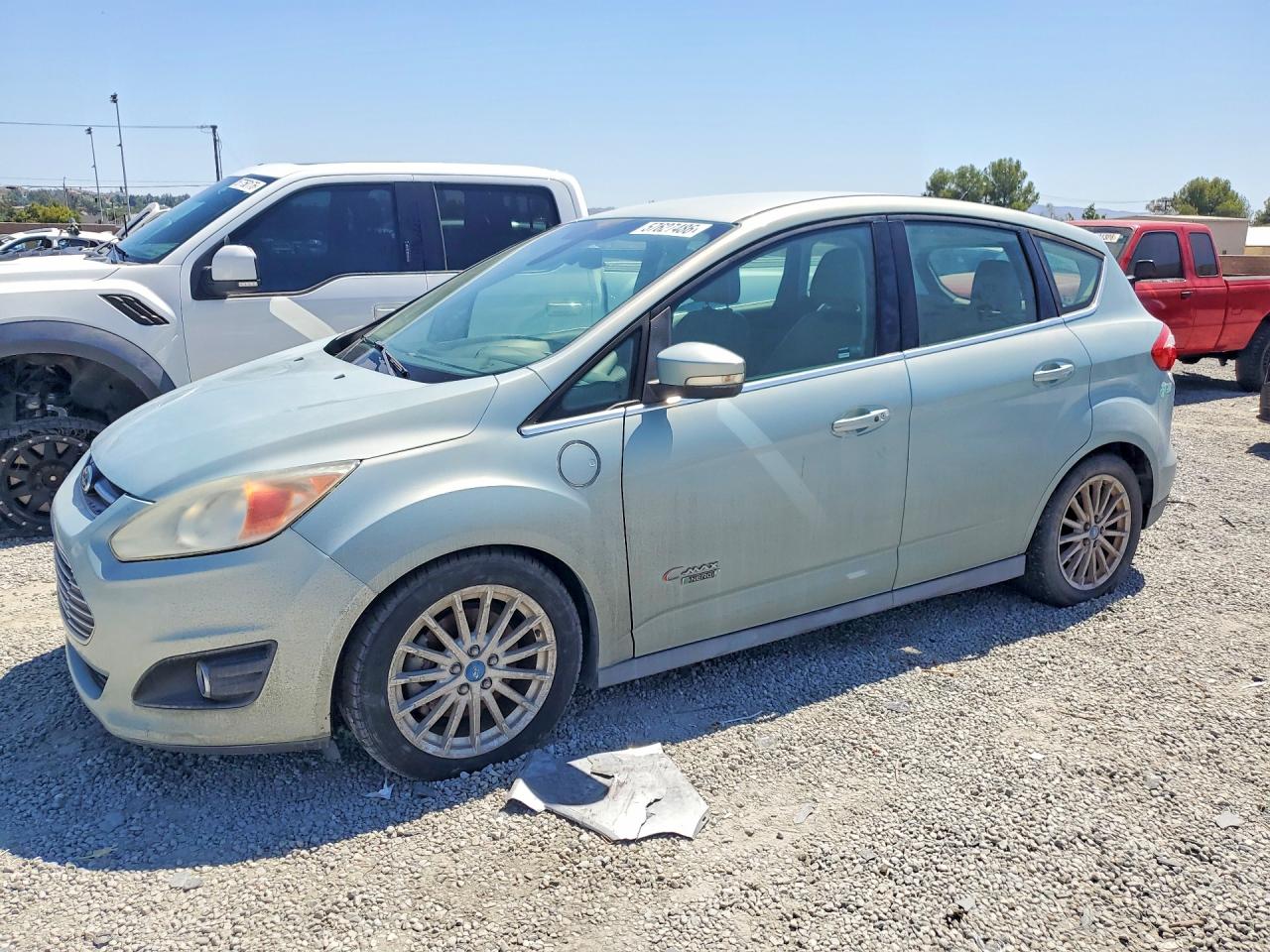 2013 Ford C-max Premium Teal vin: 1FADP5CU3DL512385