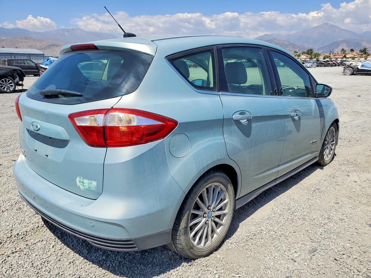 2013 Ford C-max Premium Teal vin: 1FADP5CU3DL512385