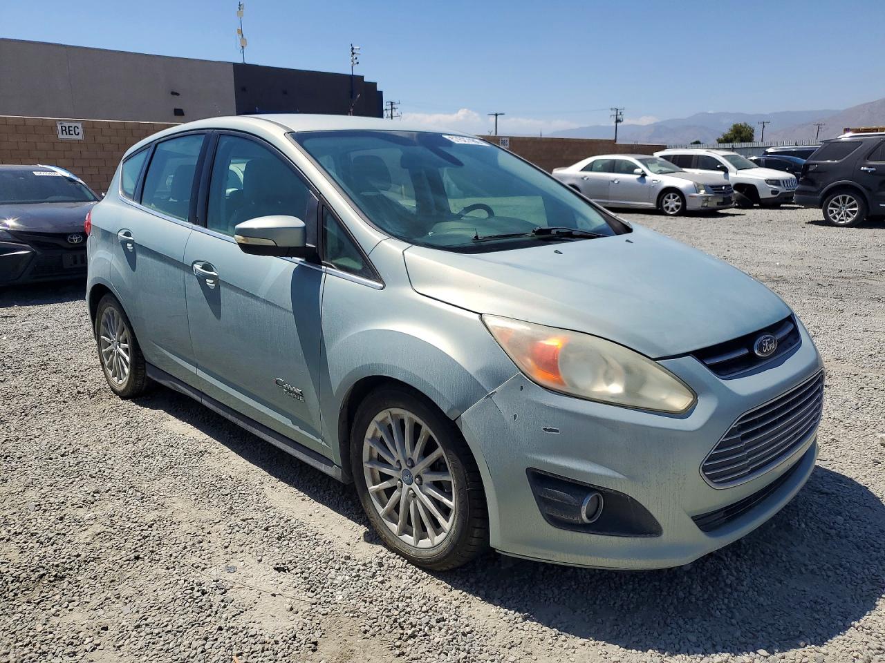 2013 Ford C-max Premium Teal vin: 1FADP5CU3DL512385