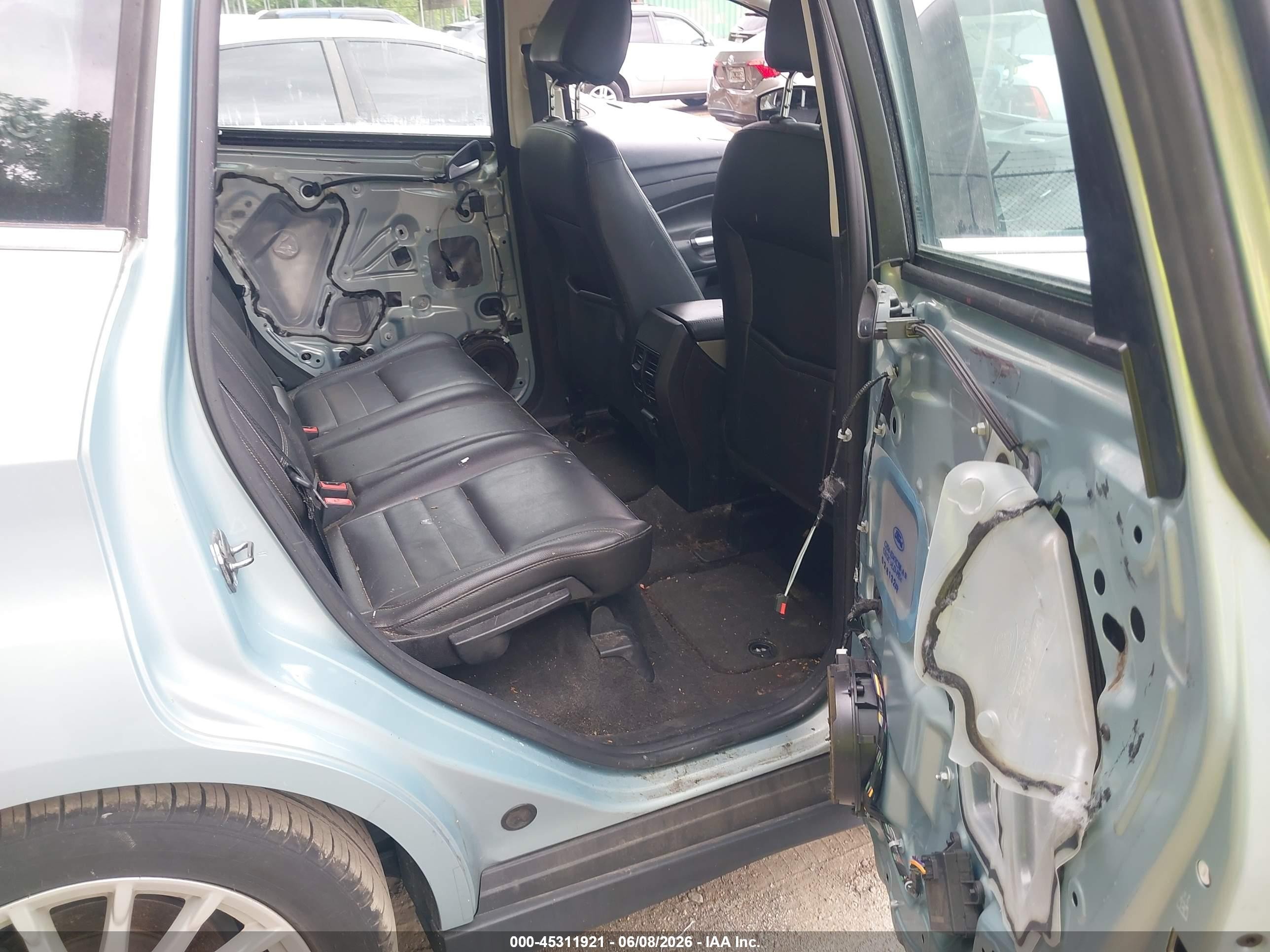 2013 Ford C-max Energi Sel Light Blue vin: 1FADP5CU3DL531230