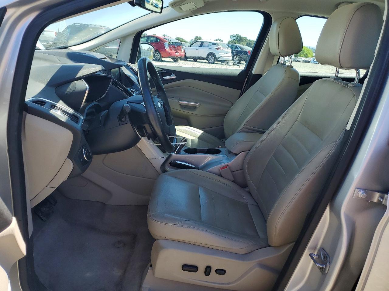 2013 Ford C-max Premium Silver vin: 1FADP5CU3DL554085