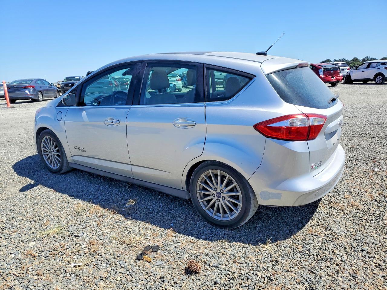 2013 Ford C-max Premium Silver vin: 1FADP5CU3DL554085