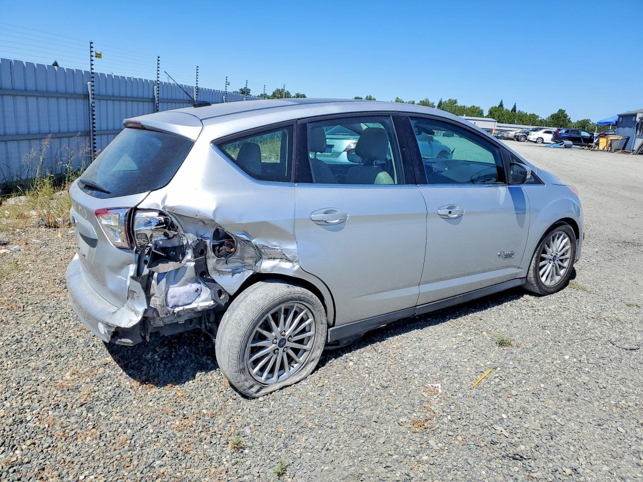 2013 Ford C-max Premium Silver vin: 1FADP5CU3DL554085
