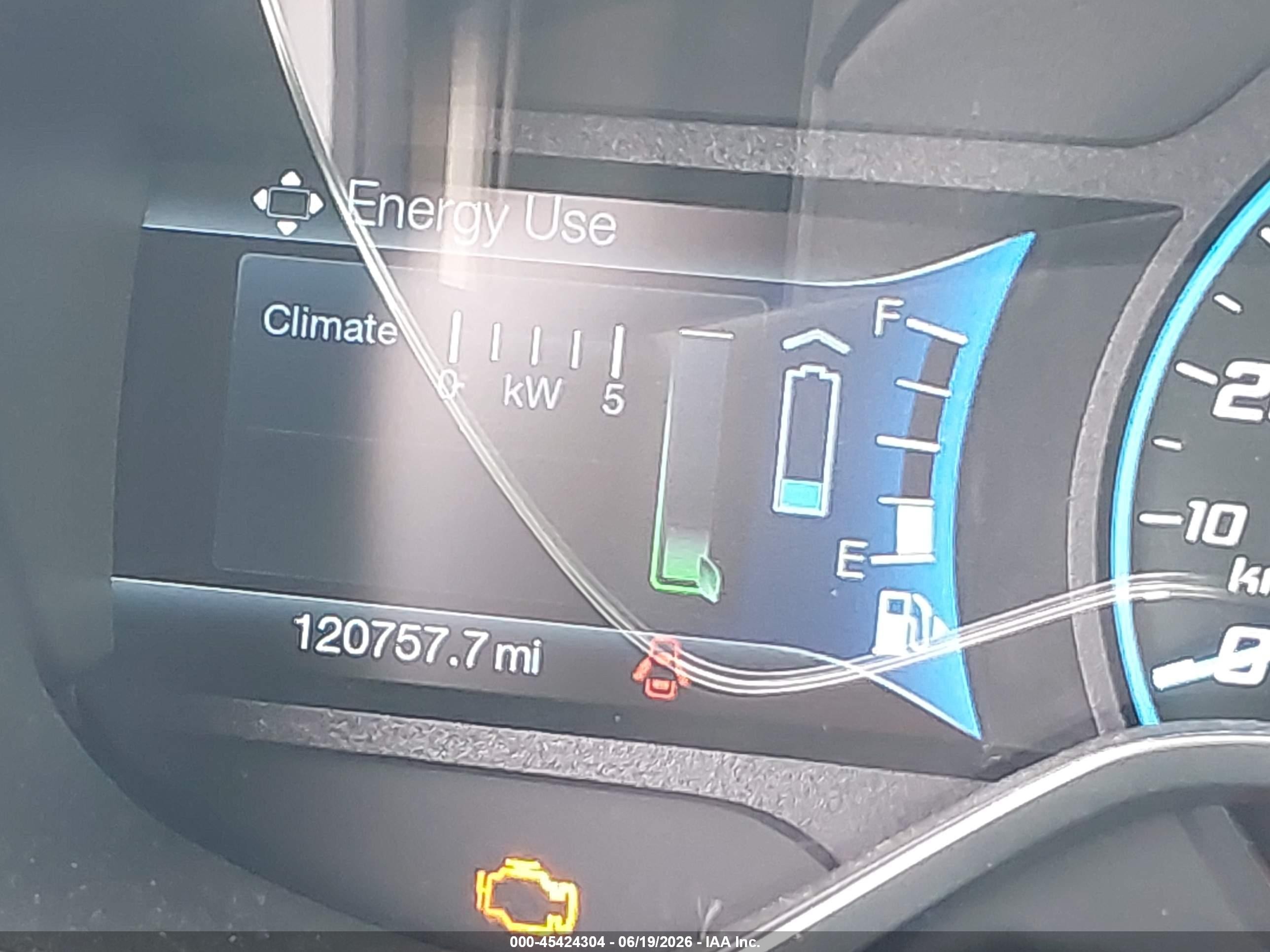 2013 Ford C-max Energi Sel Gray vin: 1FADP5CU3DL557214