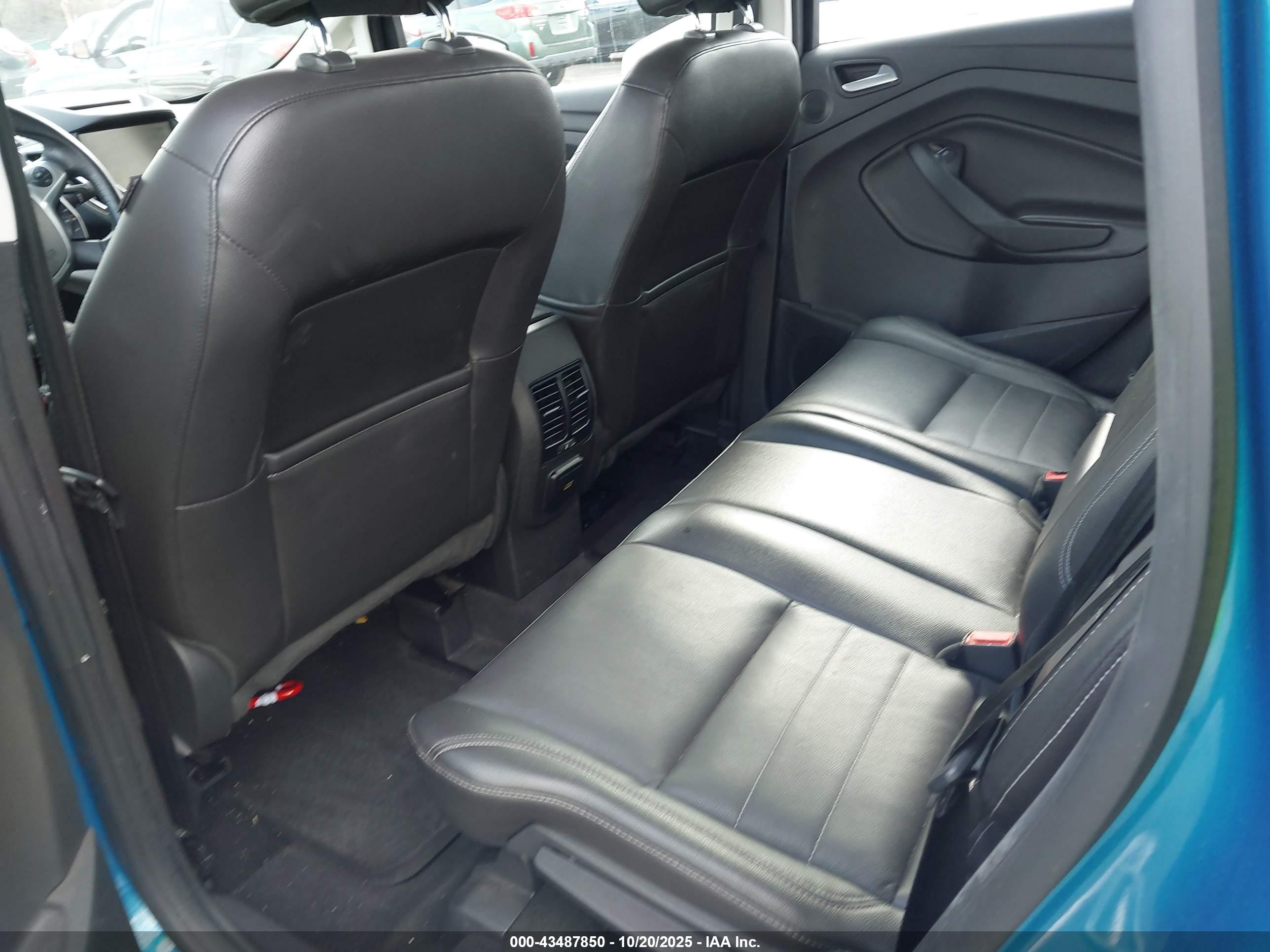 2014 Ford C-max Energi Sel Blue vin: 1FADP5CU3EL503672