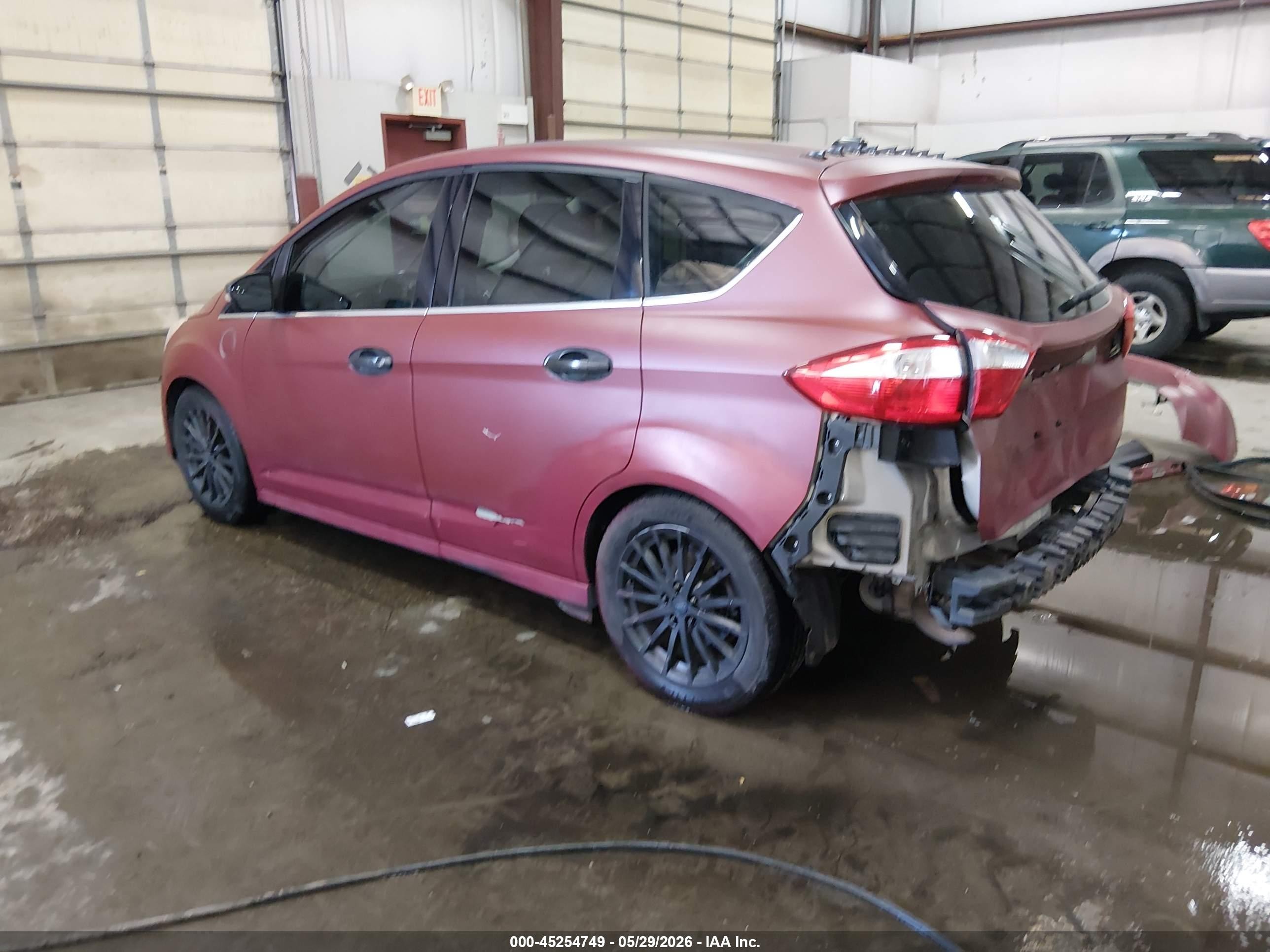 2015 Ford C-max Energi Sel Red vin: 1FADP5CU3FL100664