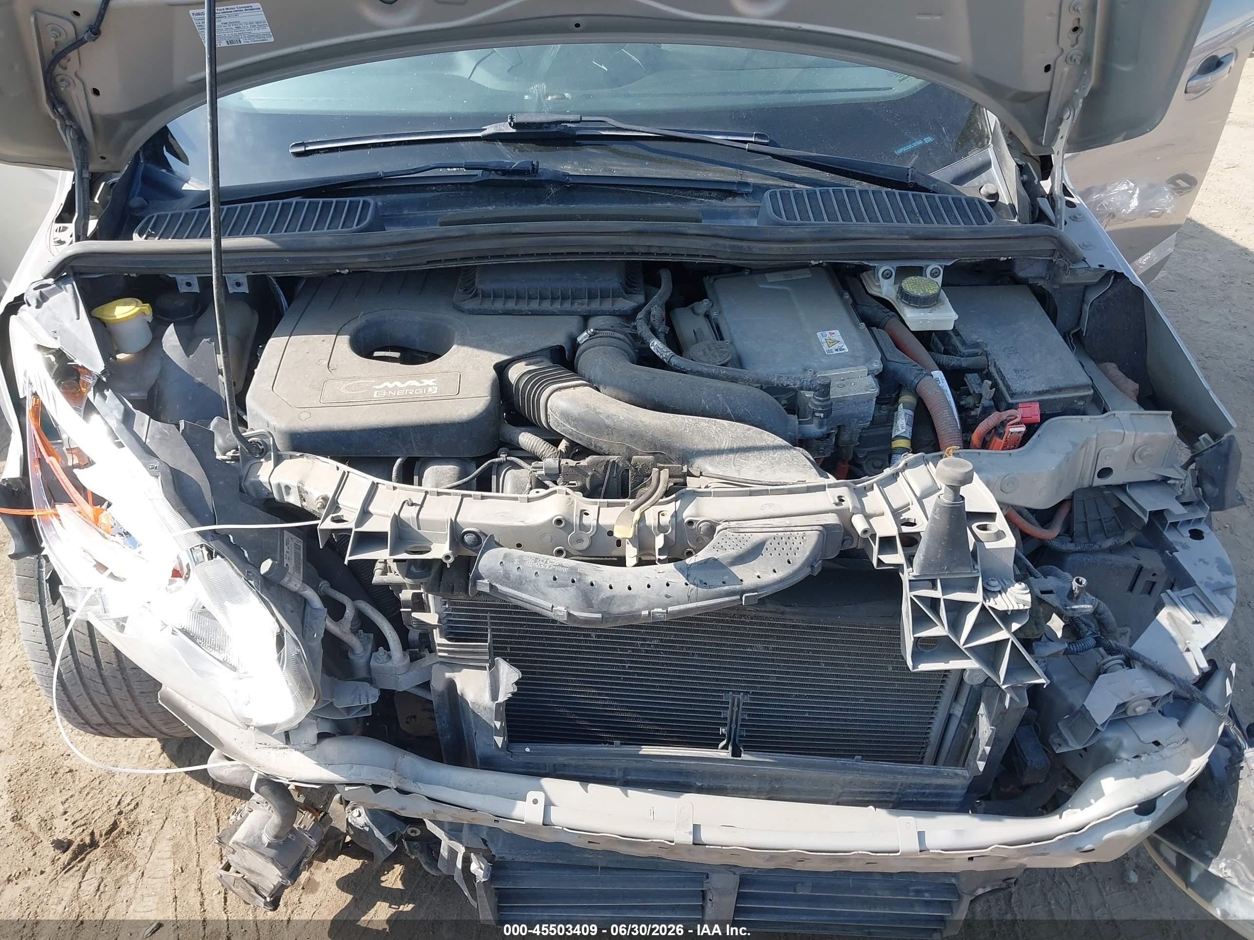 2015 Ford C-max Energi Sel Золотой vin: 1FADP5CU3FL101040