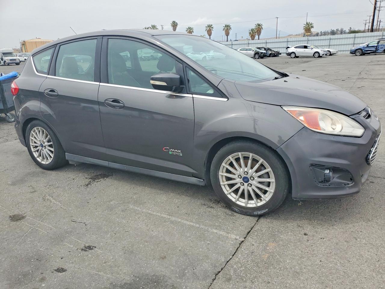 2015 Ford C-max Premium Sel Серый vin: 1FADP5CU3FL104620
