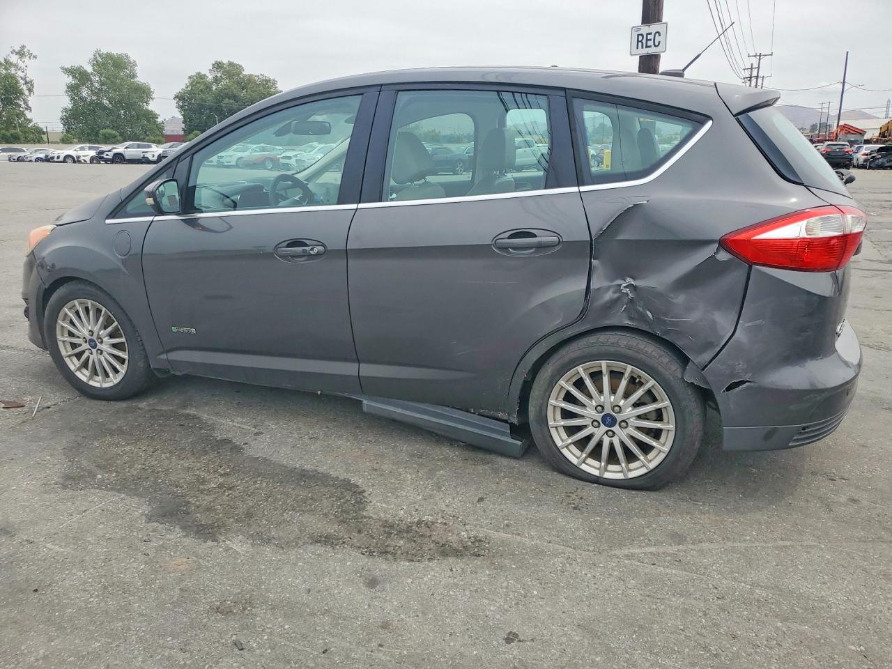 2015 Ford C-max Premium Sel Серый vin: 1FADP5CU3FL104620