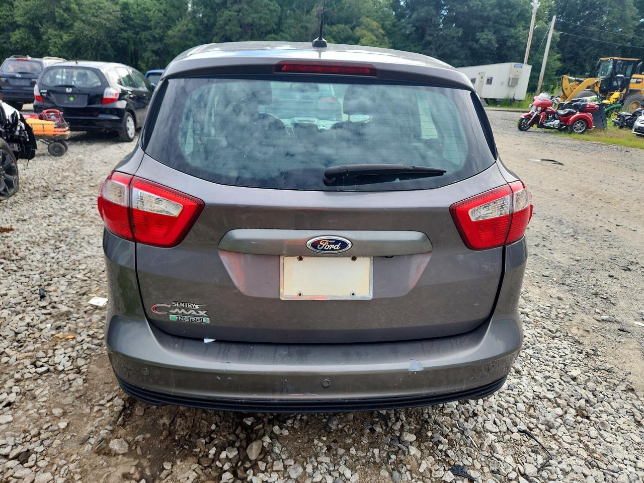 2014 Ford C-max Premium Gray vin: 1FADP5CU4EL500182