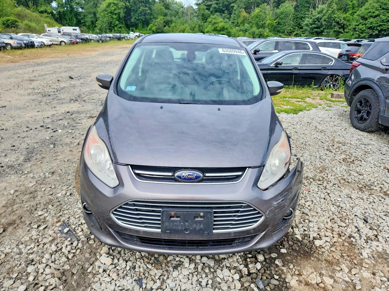 2014 Ford C-max Premium Gray vin: 1FADP5CU4EL500182