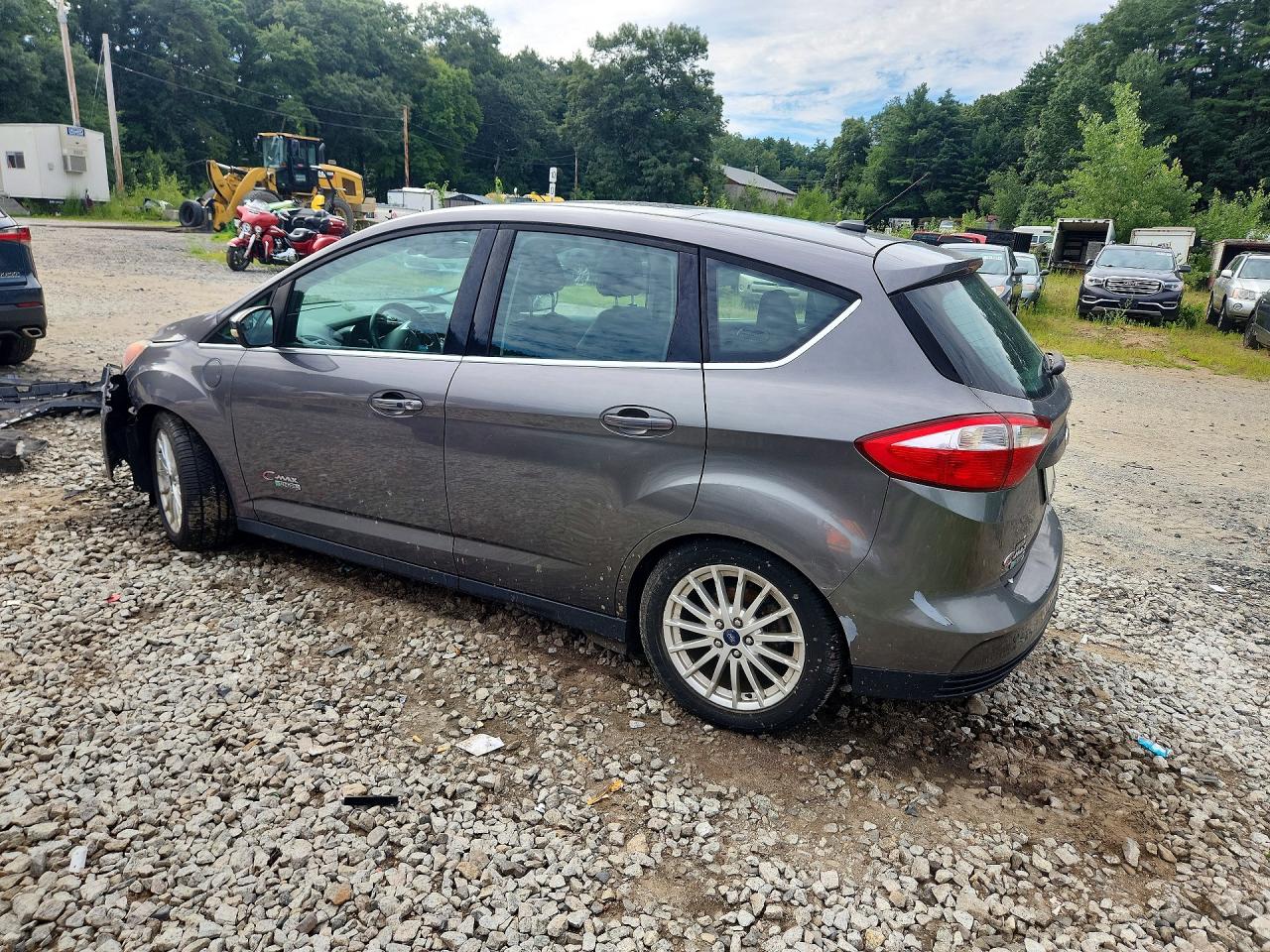 2014 Ford C-max Premium Gray vin: 1FADP5CU4EL500182