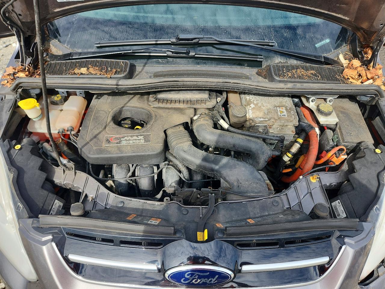 2014 Ford C-max Premium Gray vin: 1FADP5CU4EL500182