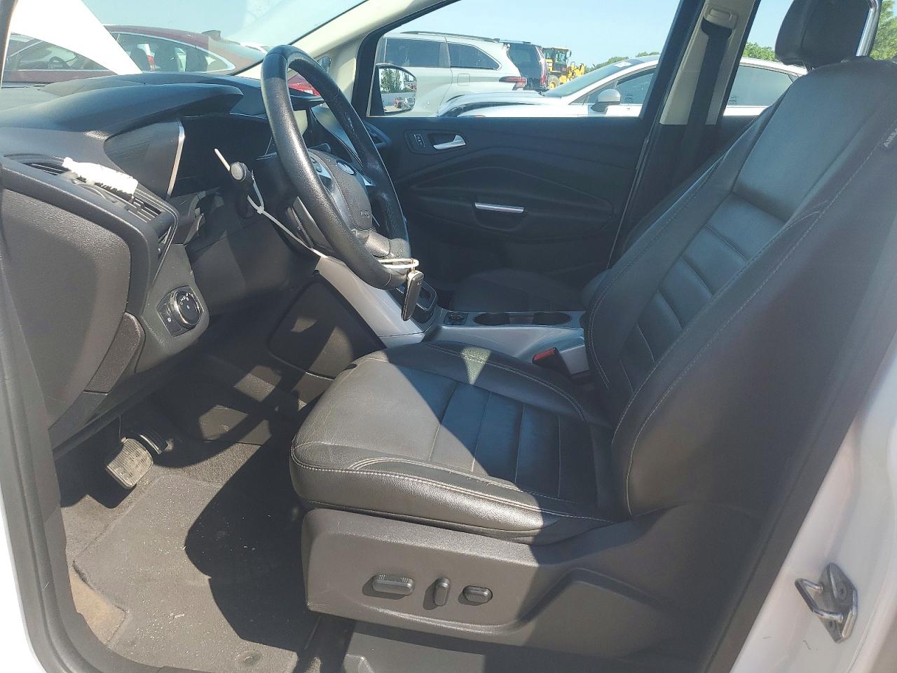 2014 Ford C-max Premium White vin: 1FADP5CU4EL520352