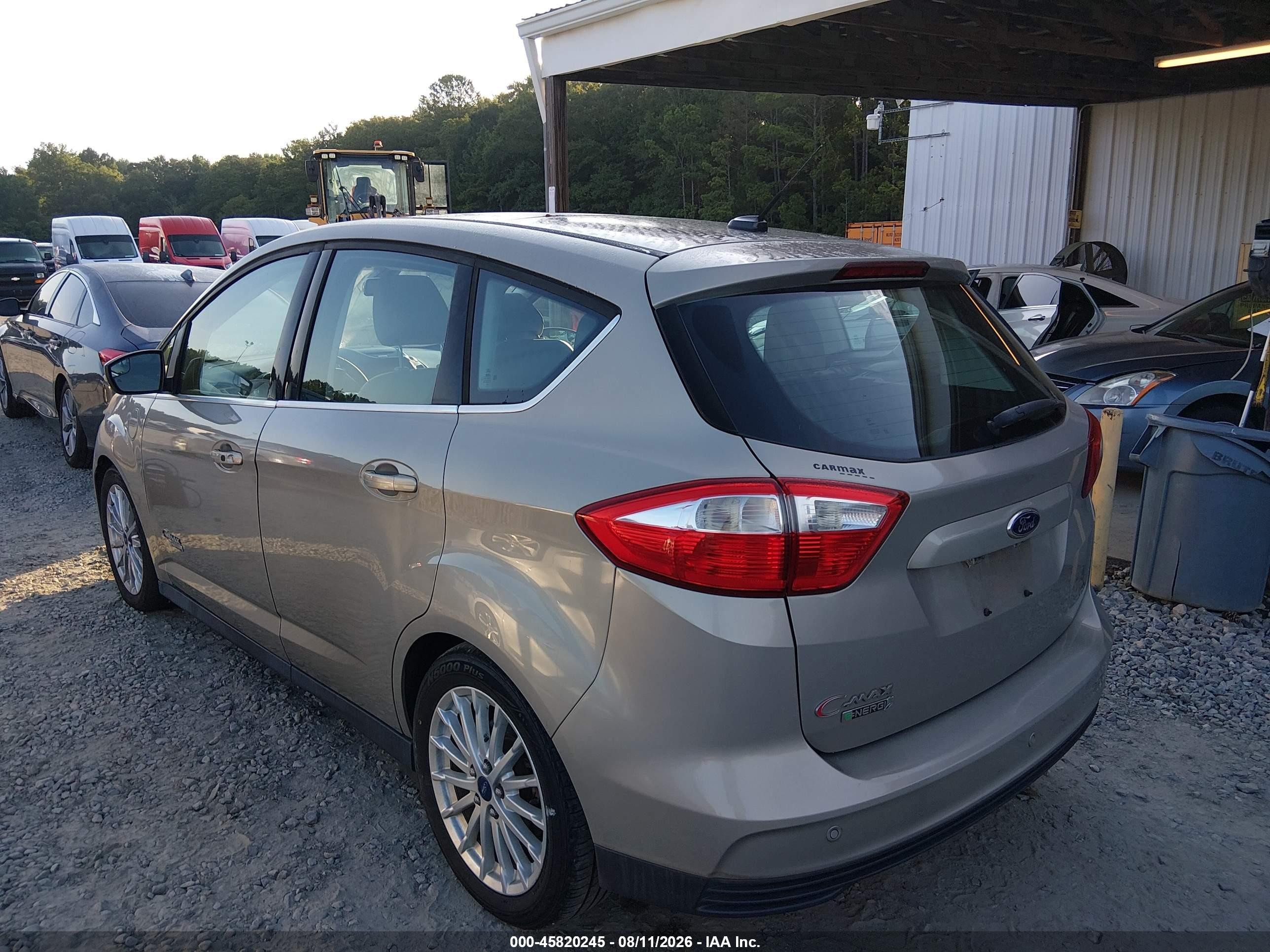 2015 Ford C-max Energi Sel Серый vin: 1FADP5CU4FL108160