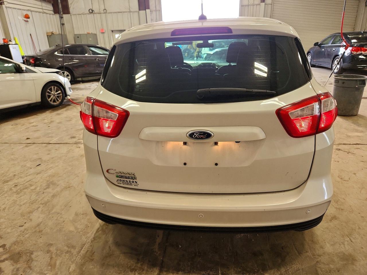 2015 Ford C-max Premium Sel Белый vin: 1FADP5CU4FL110877
