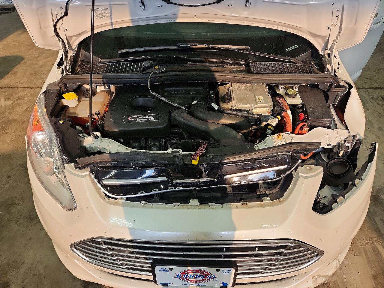 2015 Ford C-max Premium Sel Белый vin: 1FADP5CU4FL110877