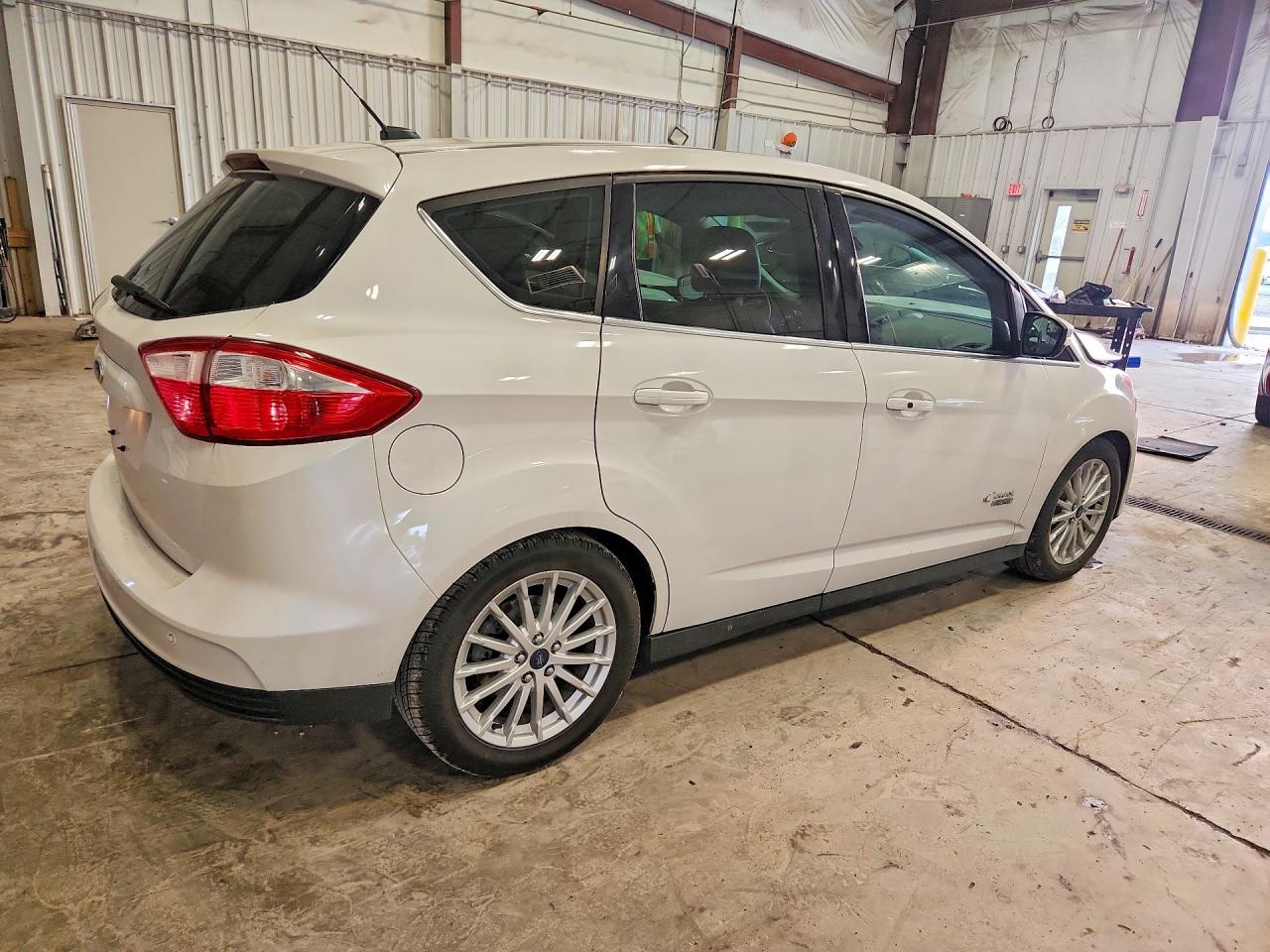 2015 Ford C-max Premium Sel Белый vin: 1FADP5CU4FL110877