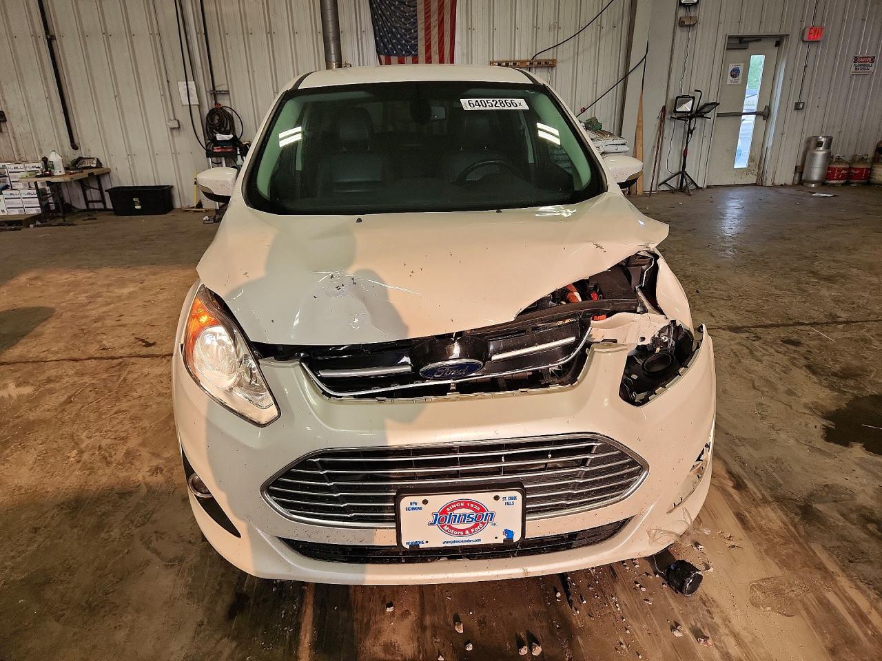2015 Ford C-max Premium Sel Белый vin: 1FADP5CU4FL110877