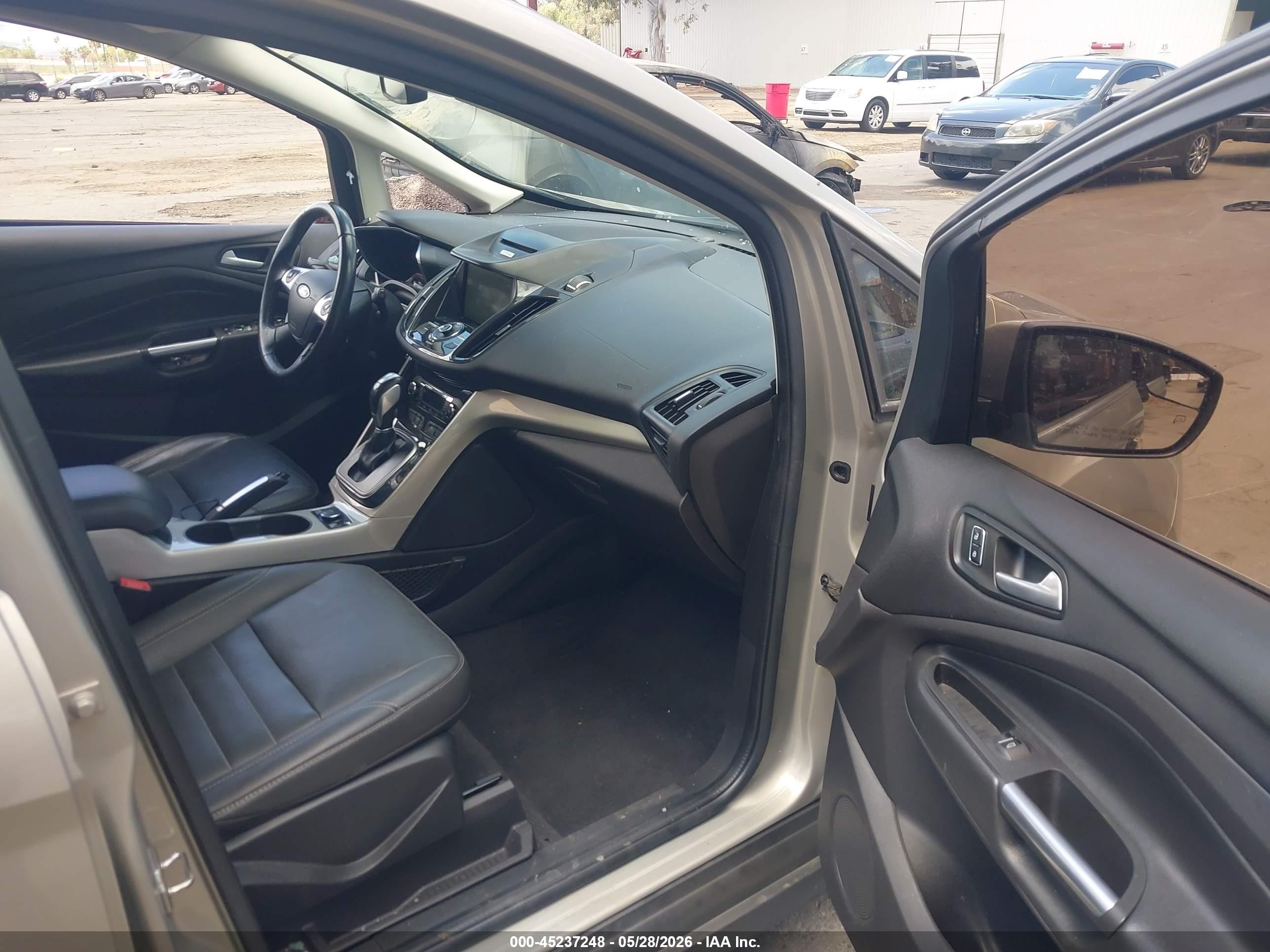 2015 Ford C-max Energi Sel Champagne vin: 1FADP5CU4FL112743