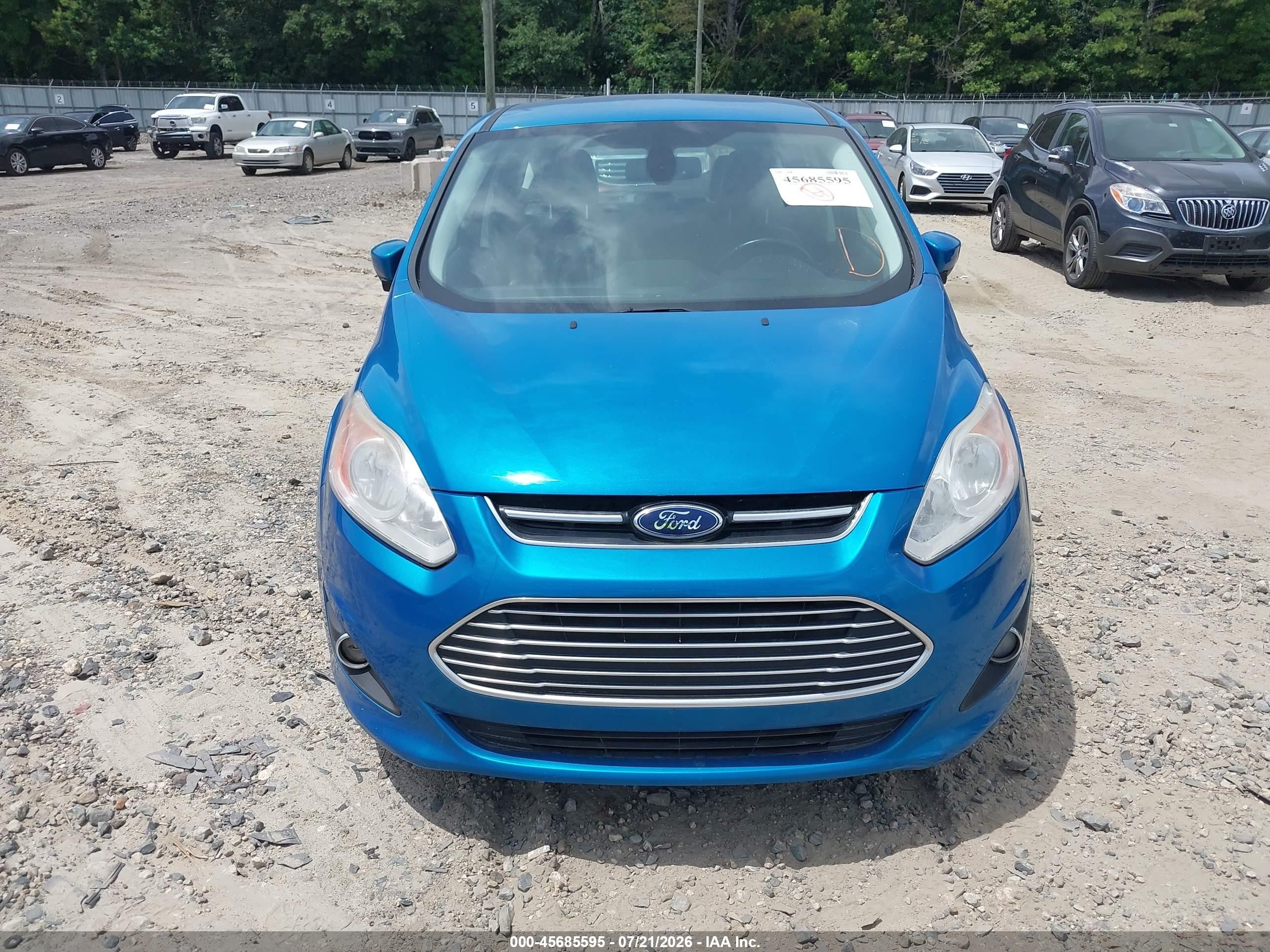 2015 Ford C-max Energi Sel Blue vin: 1FADP5CU4FL113990