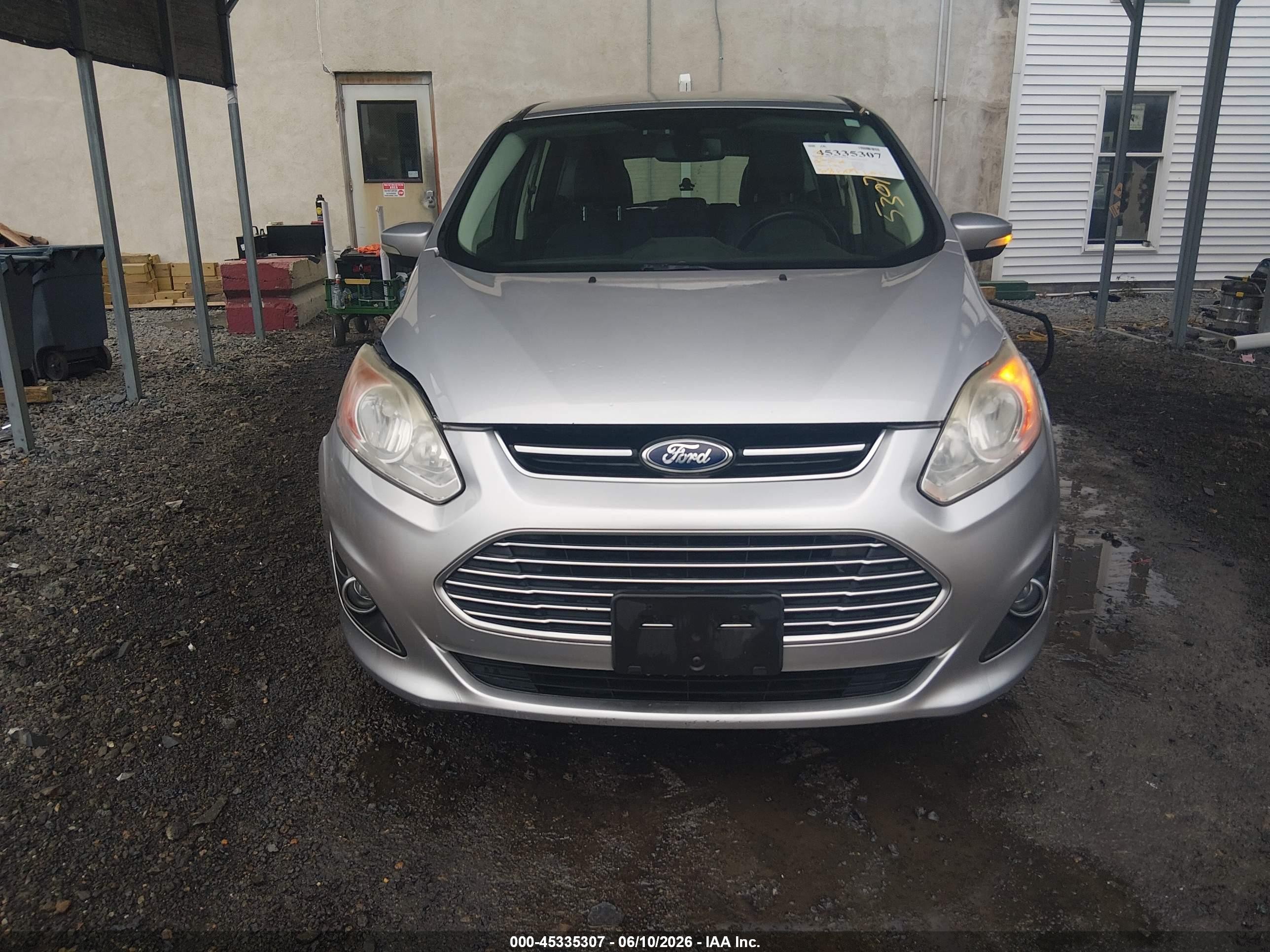 2015 Ford C-max Energi Sel Silver vin: 1FADP5CU4FL121751