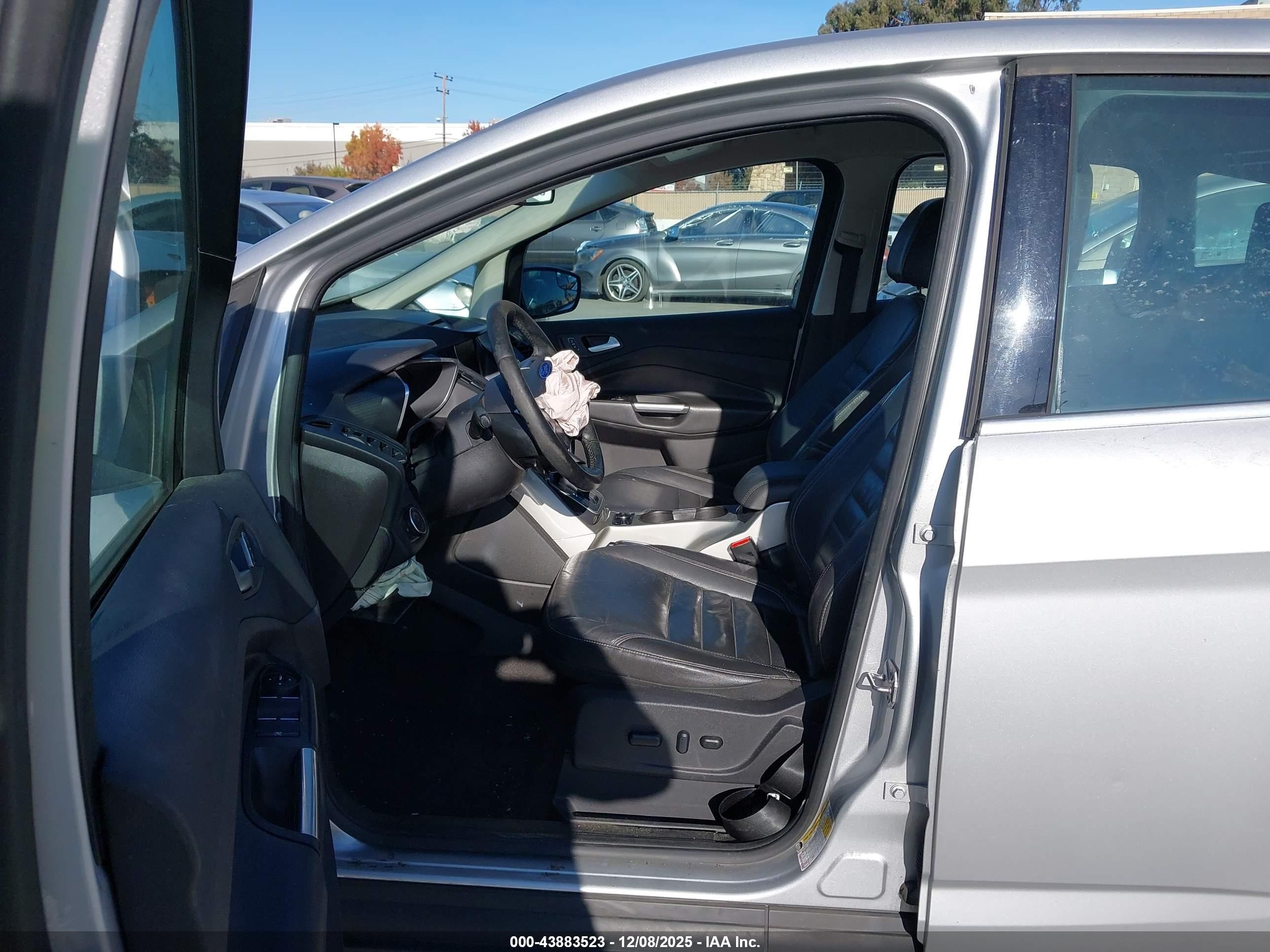 2015 Ford C-max Energi Sel Серый vin: 1FADP5CU4FL122298