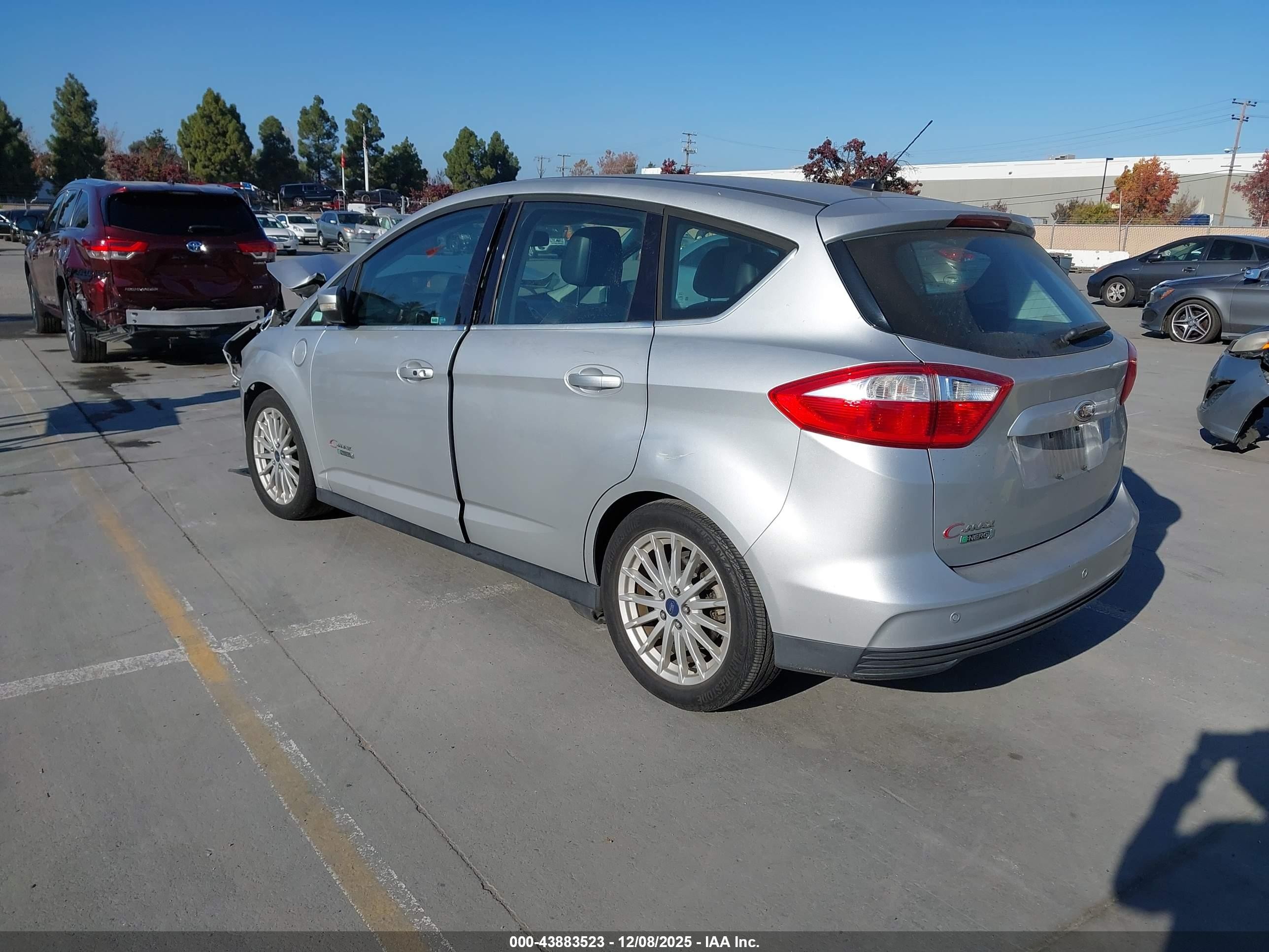 2015 Ford C-max Energi Sel Серый vin: 1FADP5CU4FL122298