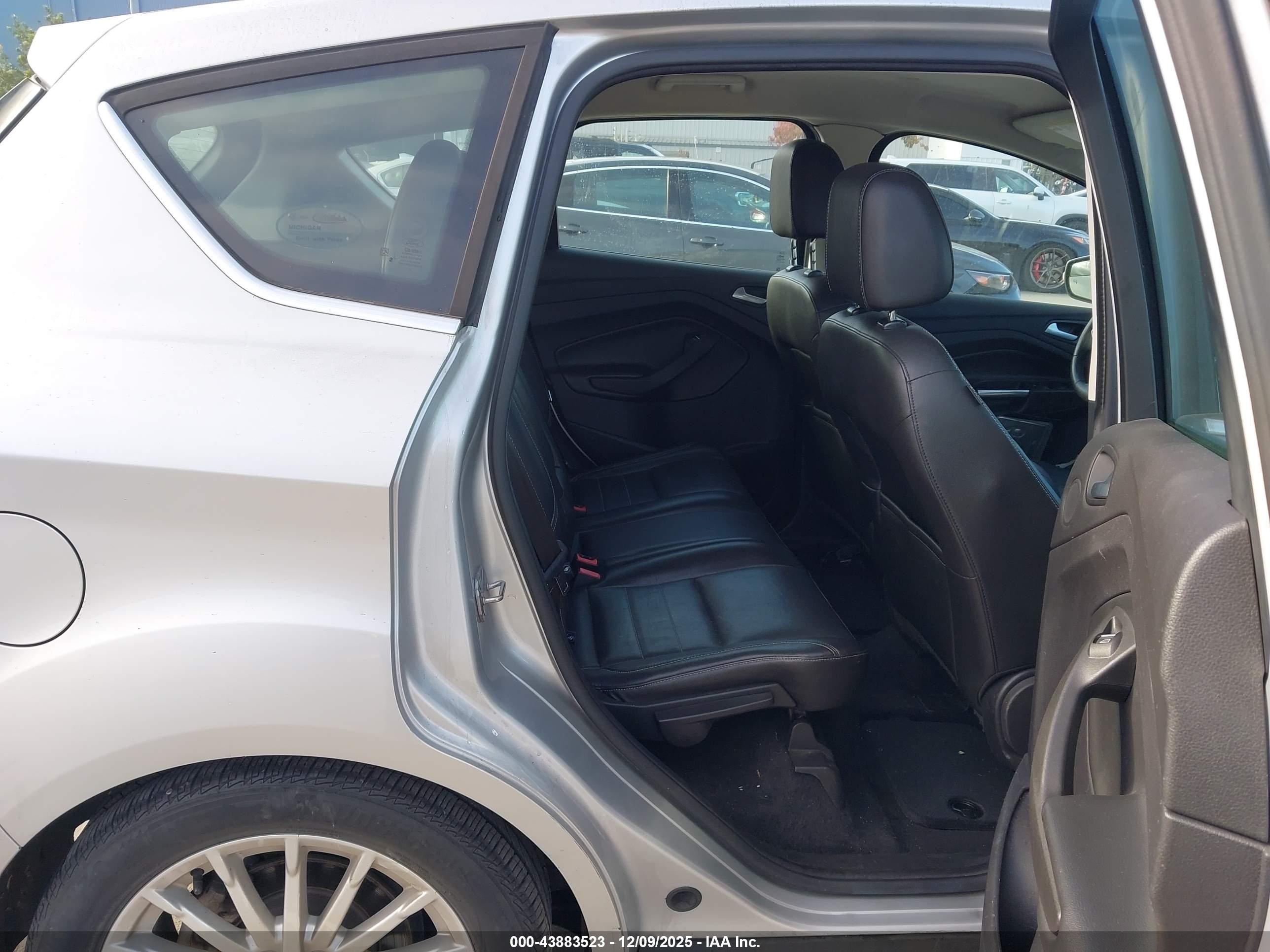 2015 Ford C-max Energi Sel Серый vin: 1FADP5CU4FL122298