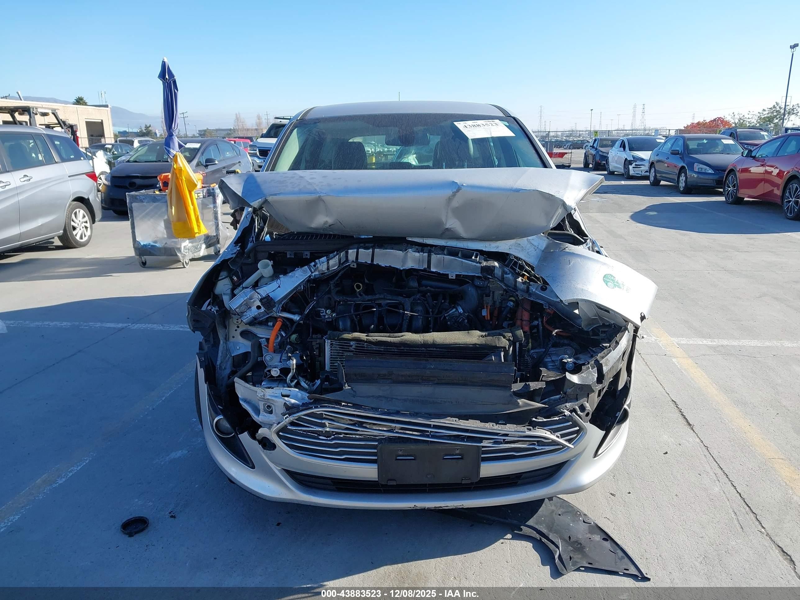 2015 Ford C-max Energi Sel Серый vin: 1FADP5CU4FL122298