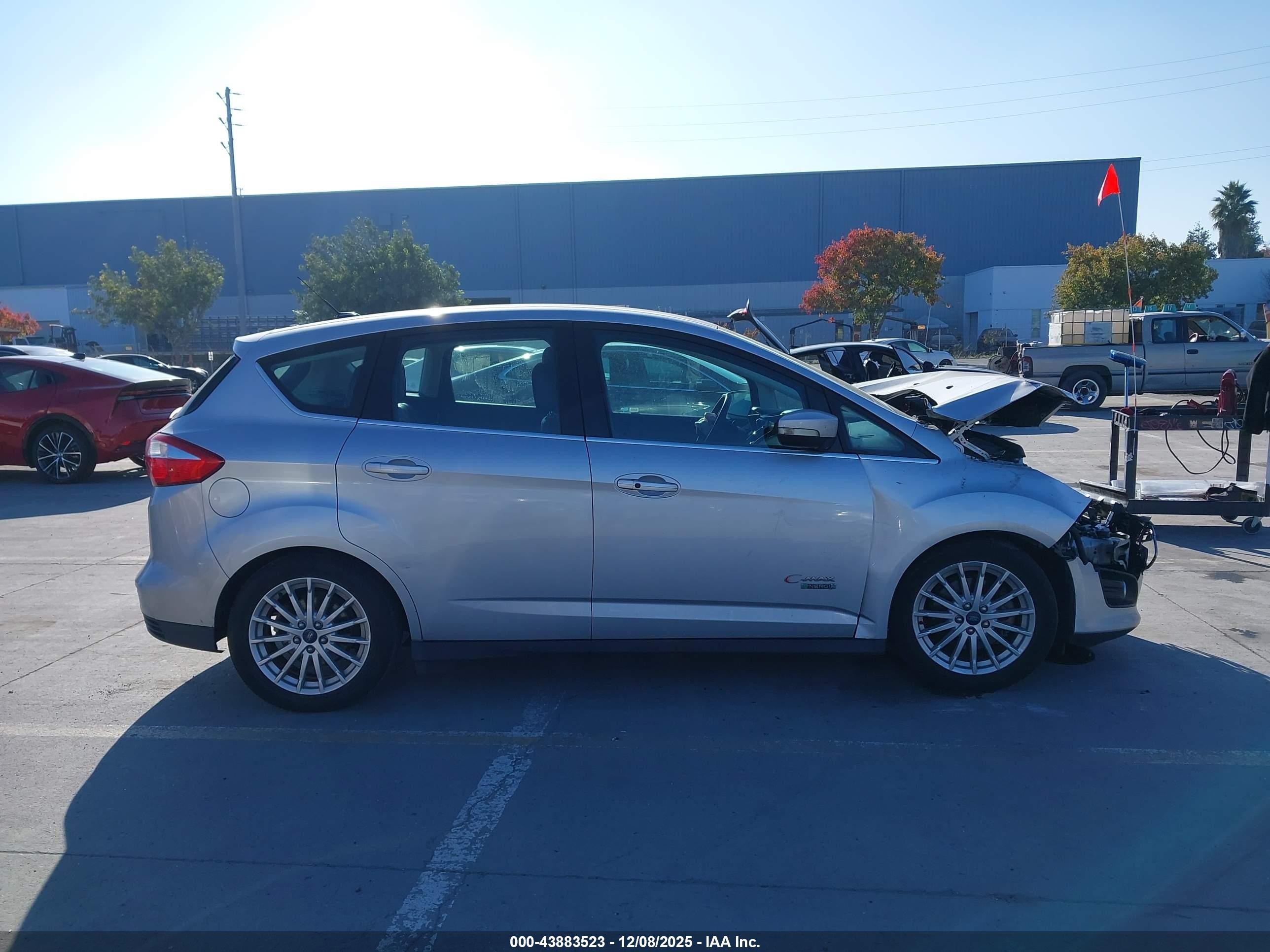2015 Ford C-max Energi Sel Серый vin: 1FADP5CU4FL122298