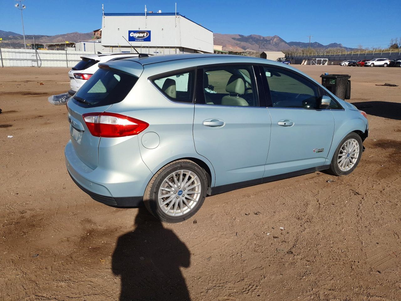 2013 Ford C-max Premium Blue vin: 1FADP5CU5DL521119