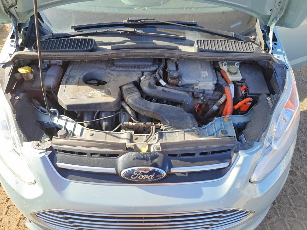 2013 Ford C-max Premium Blue vin: 1FADP5CU5DL521119