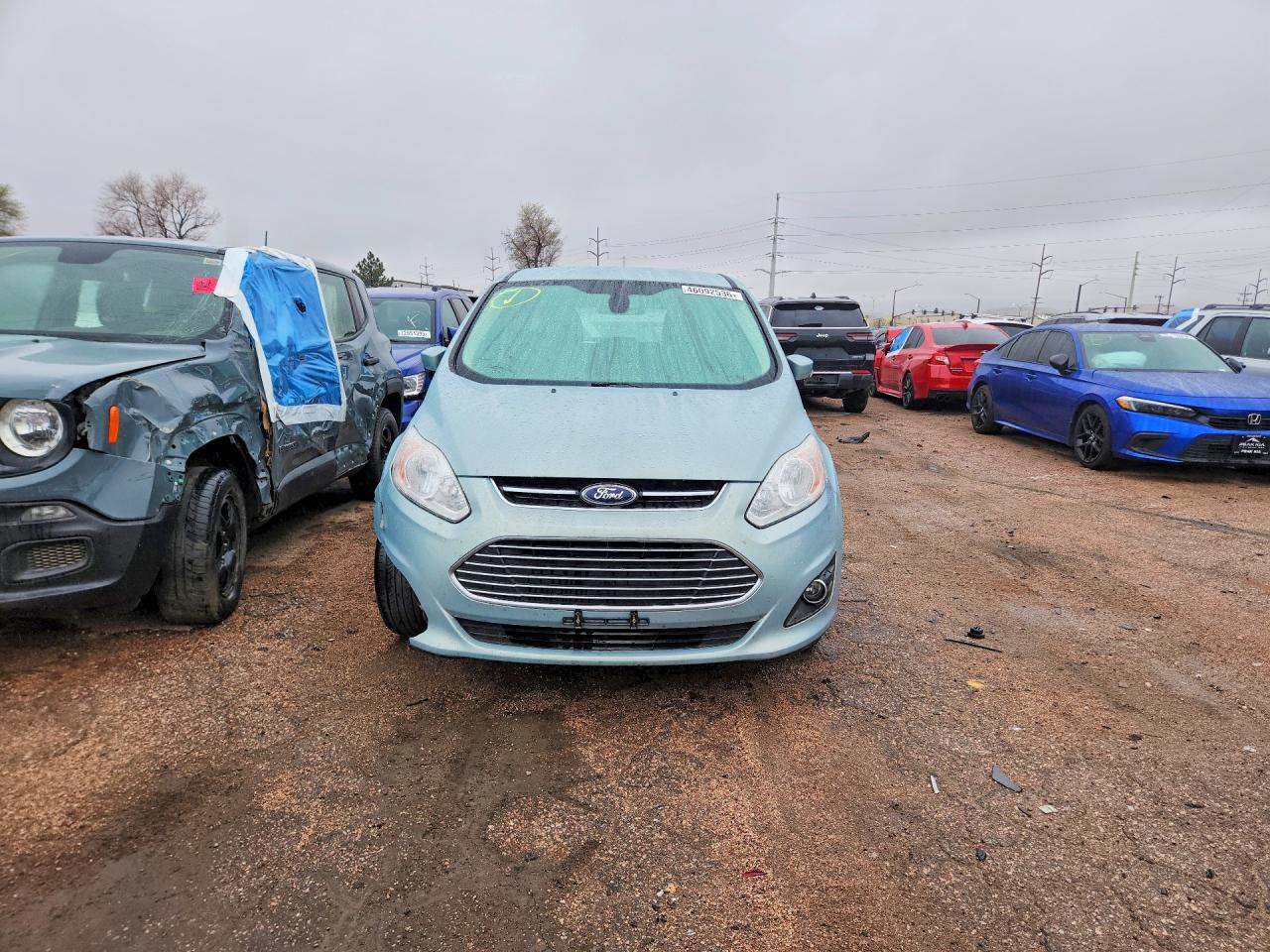 2013 Ford C-max Premium Blue vin: 1FADP5CU5DL521119
