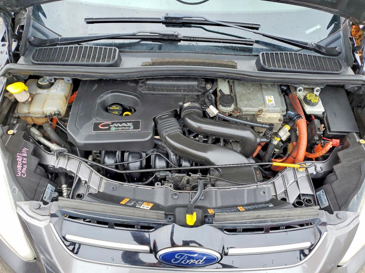2013 Ford C-max Premium Серый vin: 1FADP5CU5DL539698