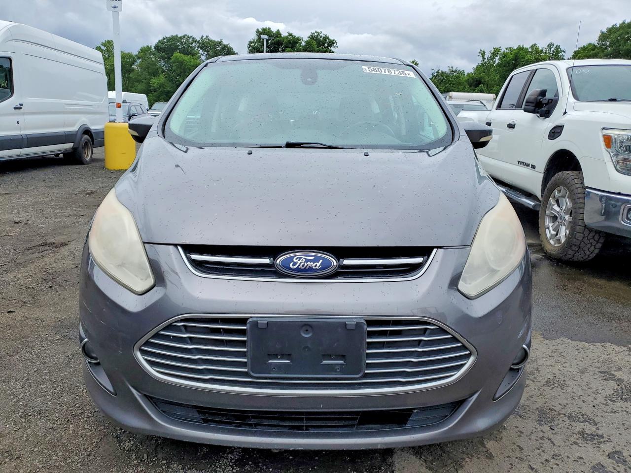 2013 Ford C-max Premium Серый vin: 1FADP5CU5DL539698