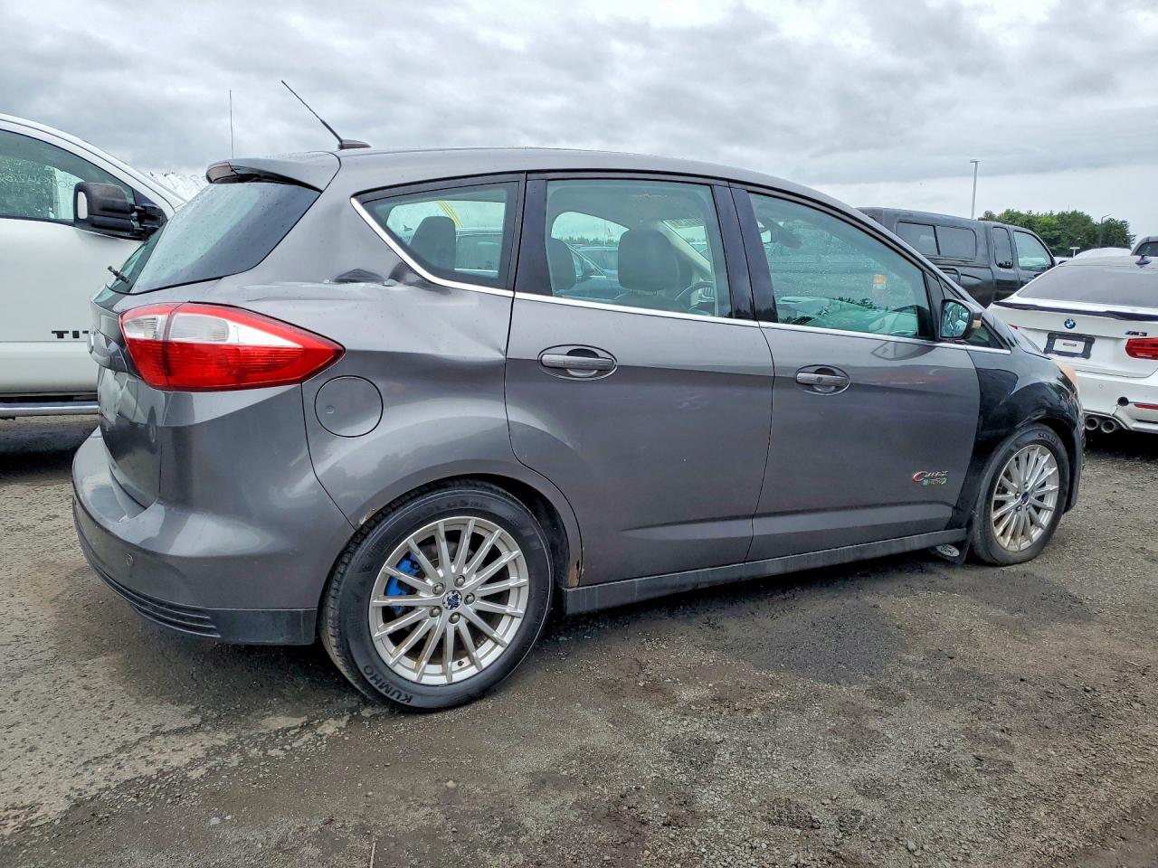 2013 Ford C-max Premium Серый vin: 1FADP5CU5DL539698