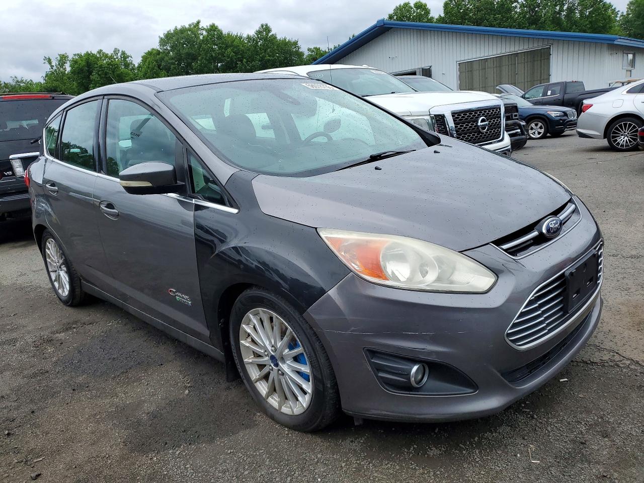 2013 Ford C-max Premium Серый vin: 1FADP5CU5DL539698