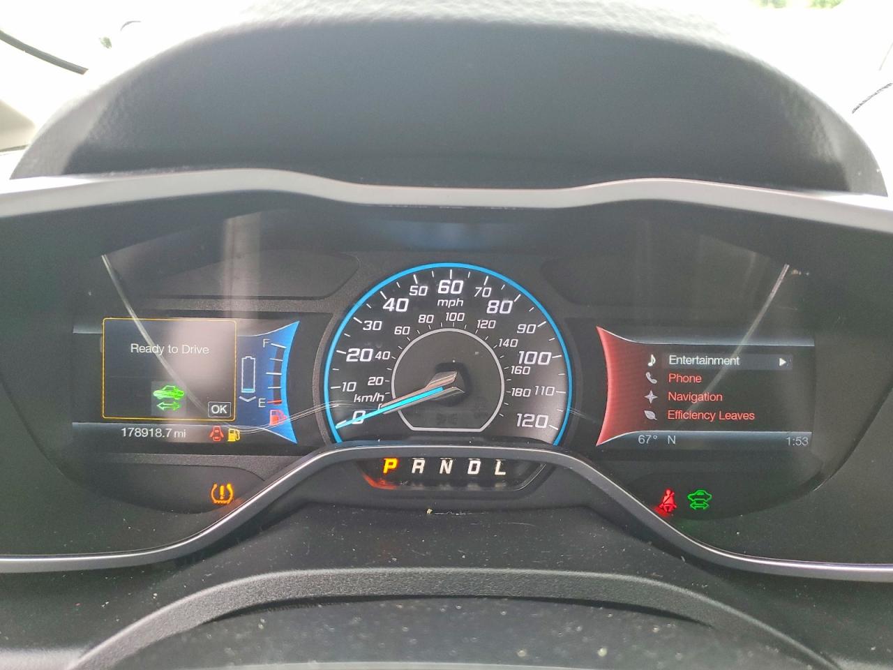 2013 Ford C-max Premium Серый vin: 1FADP5CU5DL539698