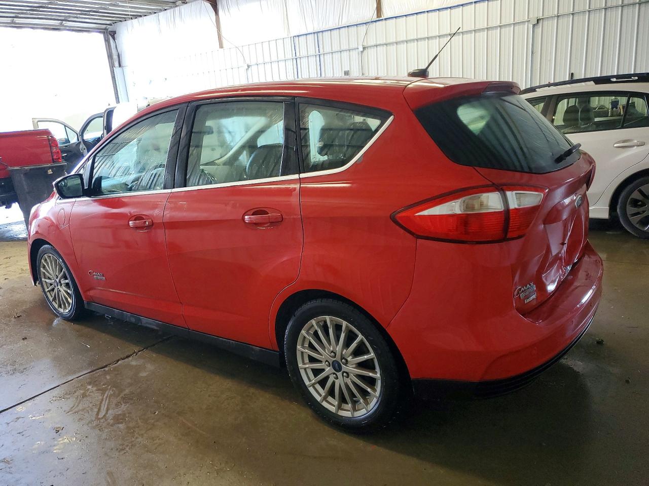 2013 Ford C-max Premium Красный vin: 1FADP5CU5DL541791