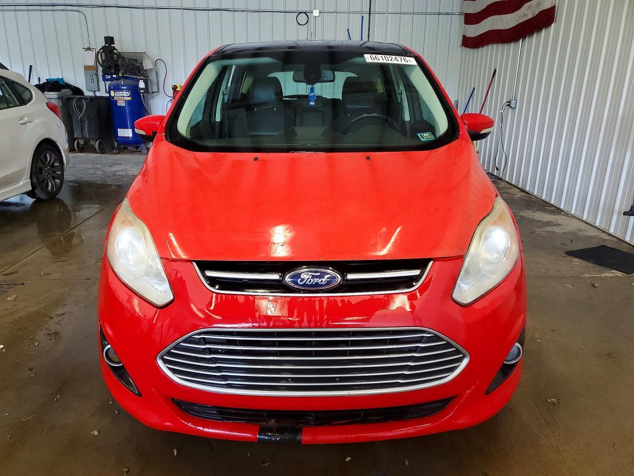 2013 Ford C-max Premium Красный vin: 1FADP5CU5DL541791