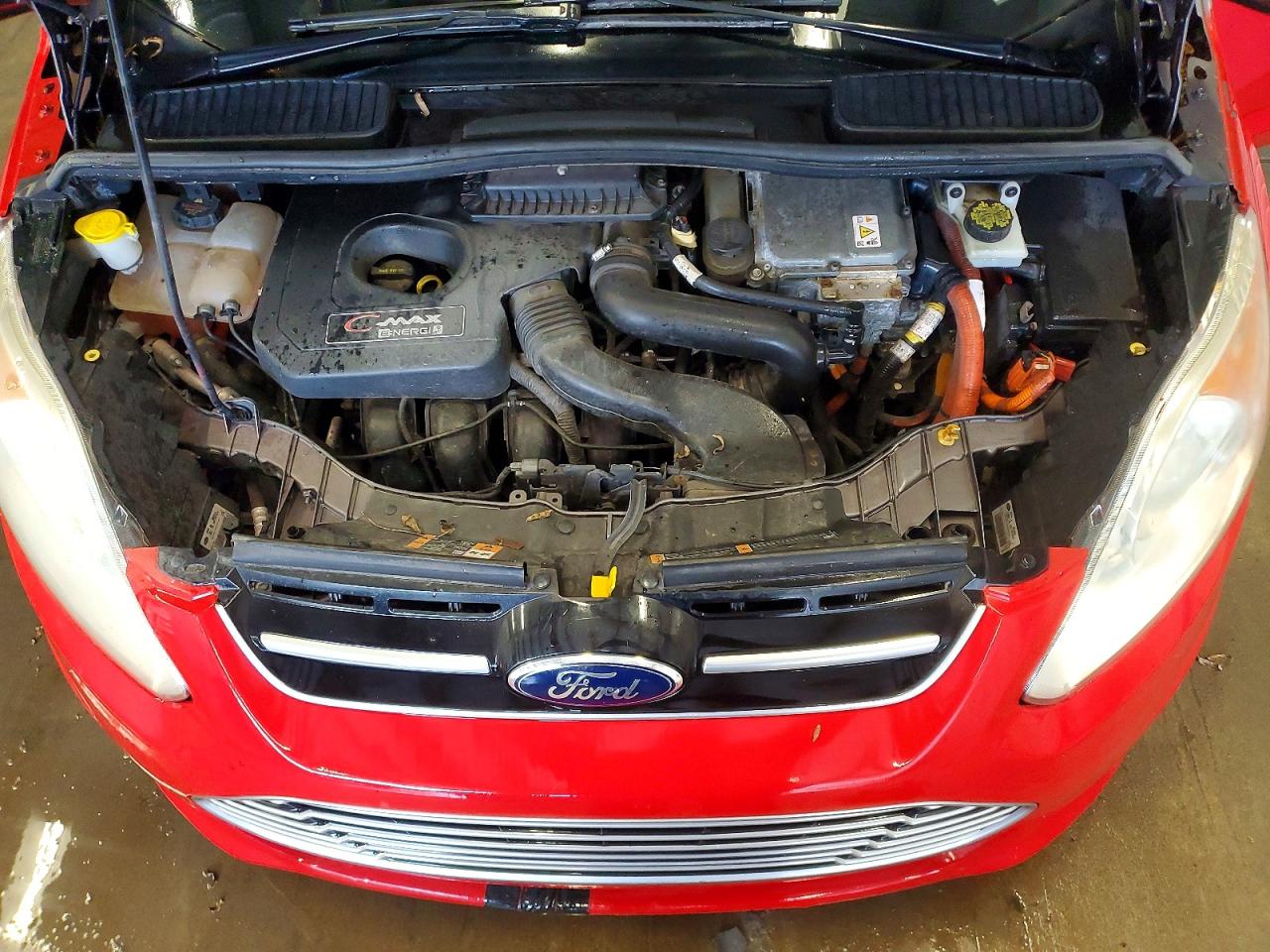 2013 Ford C-max Premium Красный vin: 1FADP5CU5DL541791