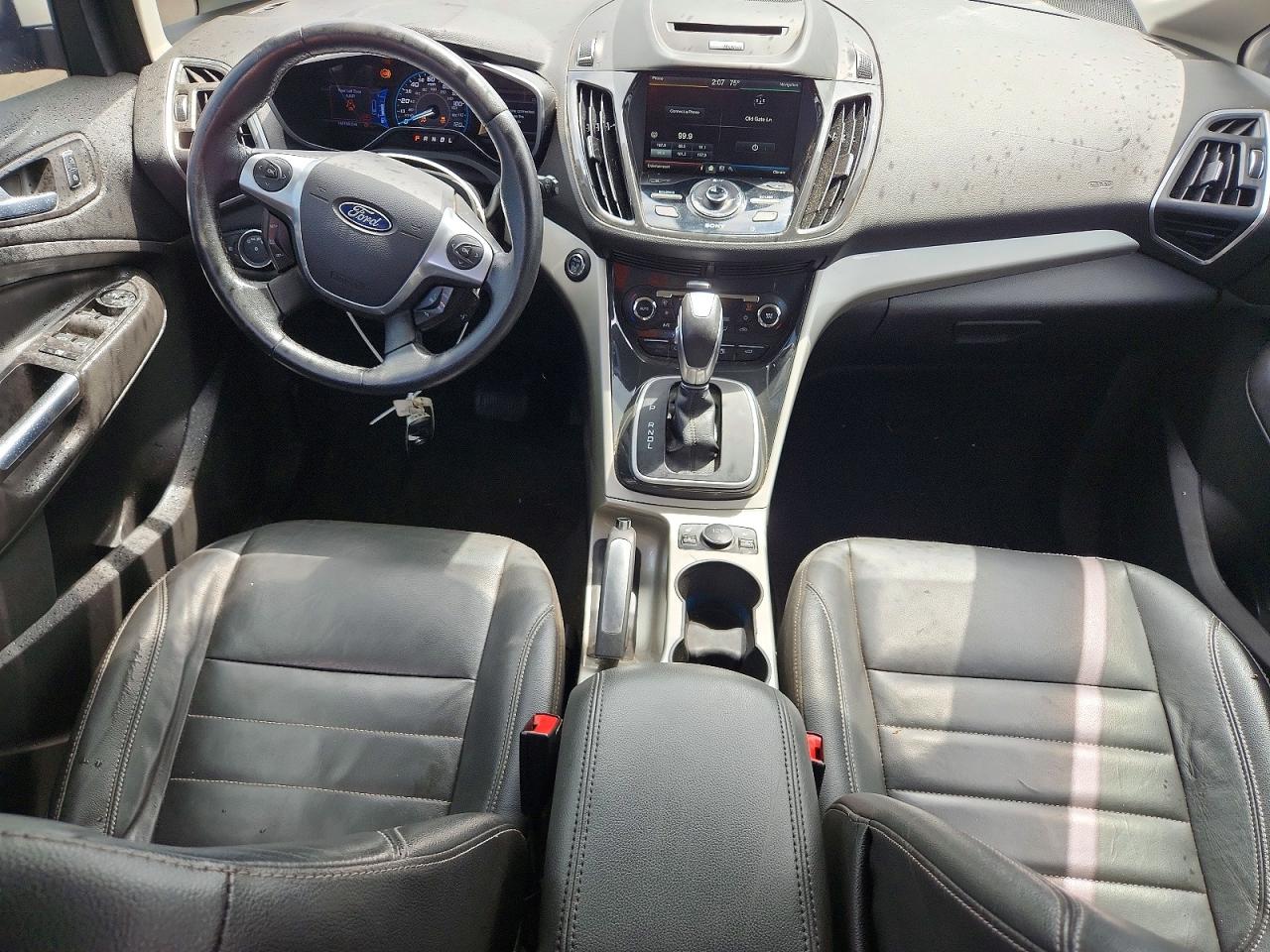2013 Ford C-max Premium Белый vin: 1FADP5CU5DL557182