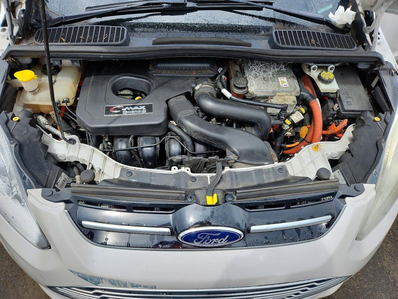 2013 Ford C-max Premium Белый vin: 1FADP5CU5DL557182