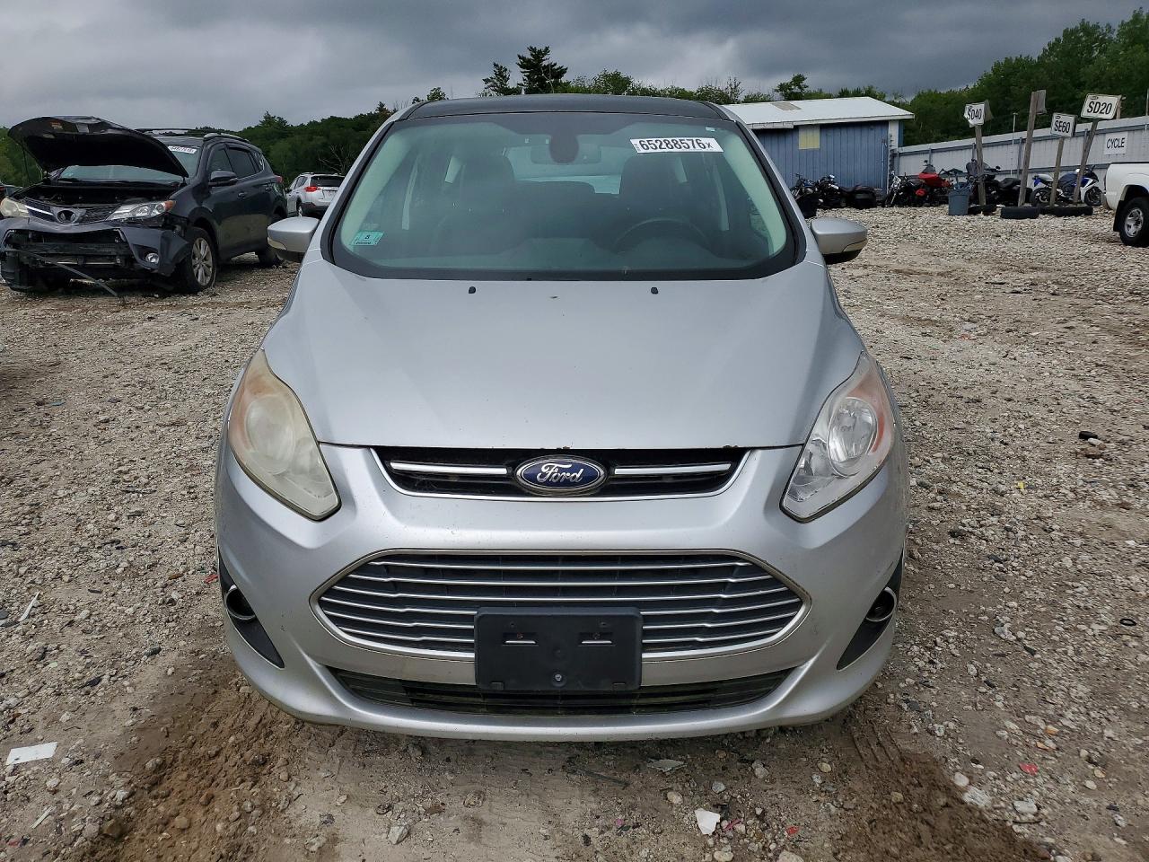 2013 Ford C-max Premium Silver vin: 1FADP5CU5DL557683