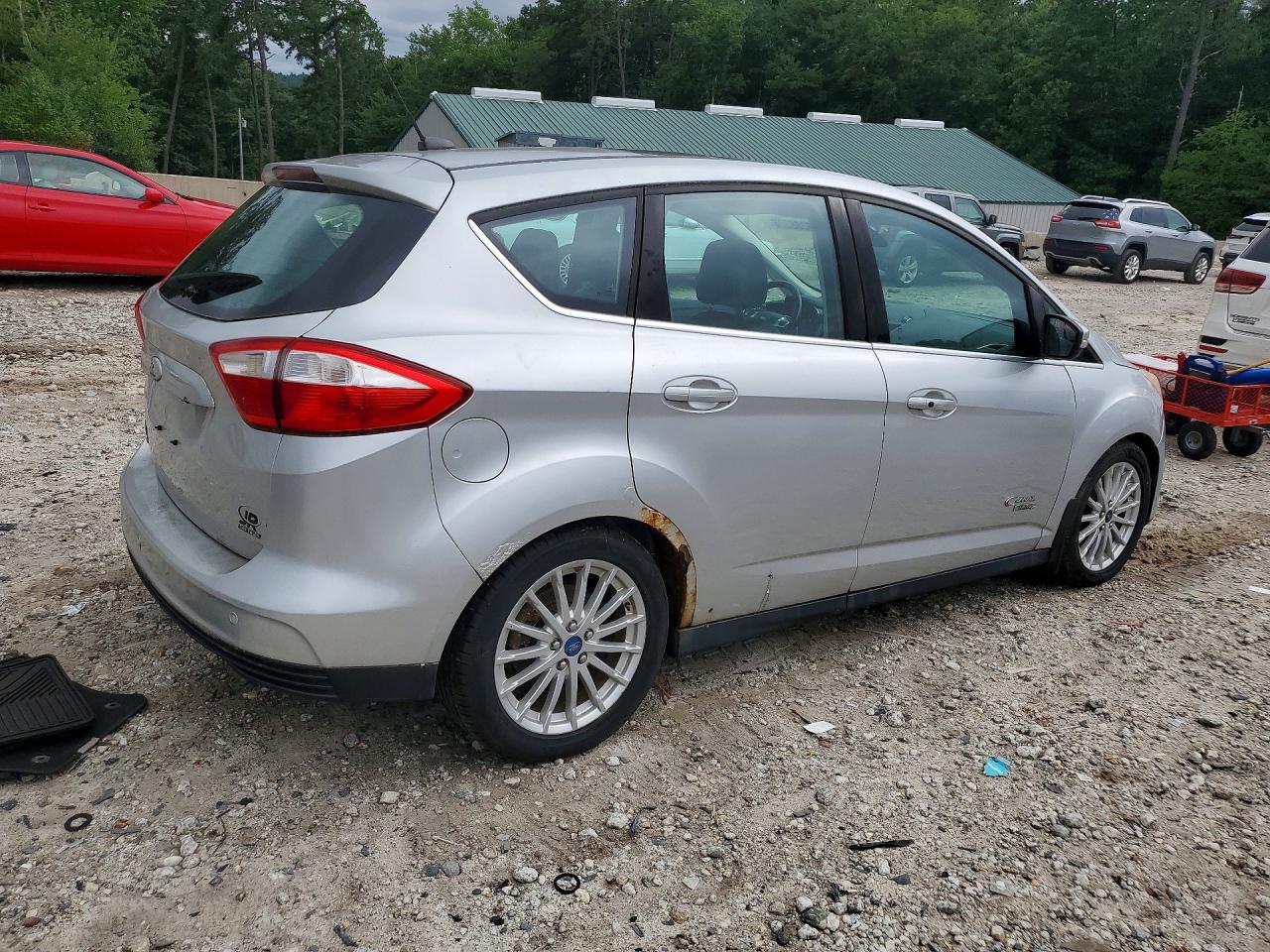 2013 Ford C-max Premium Silver vin: 1FADP5CU5DL557683