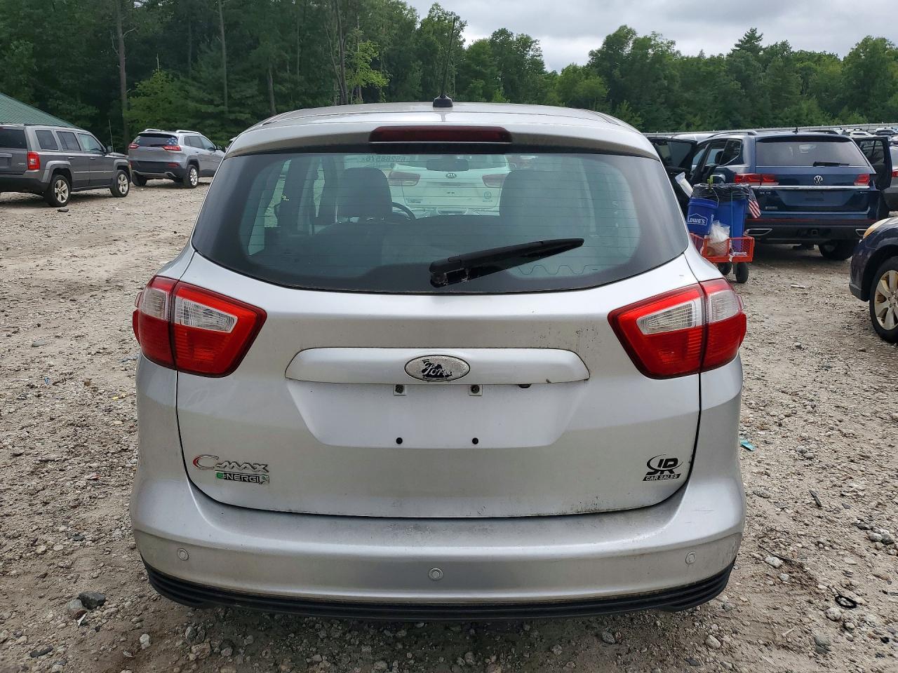 2013 Ford C-max Premium Silver vin: 1FADP5CU5DL557683